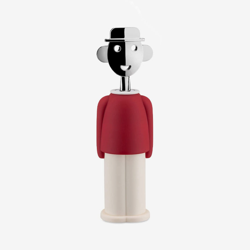 Alessi Alessandro M Corkscrew - Premium Italian Wine Opener for Home & Restaurant Use - Perfect for Wine Lovers & Entertaining Guests