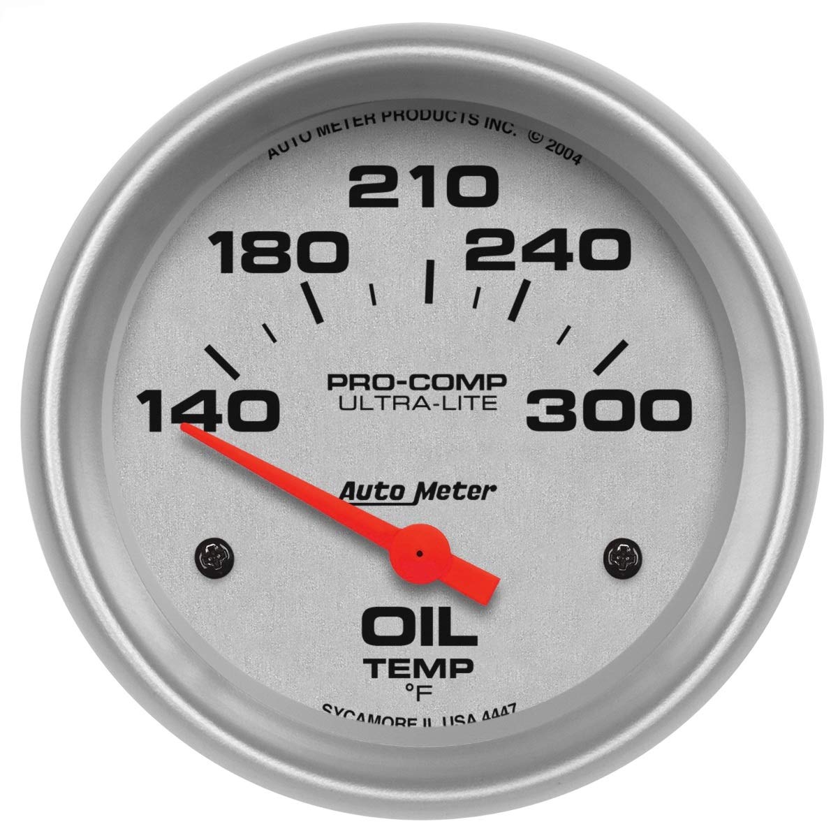 UL Certified Oil Temperature Gauge - High Precision Automotive & Industrial Oil Temp Monitor for Engine, Hydraulic & Machinery Systems