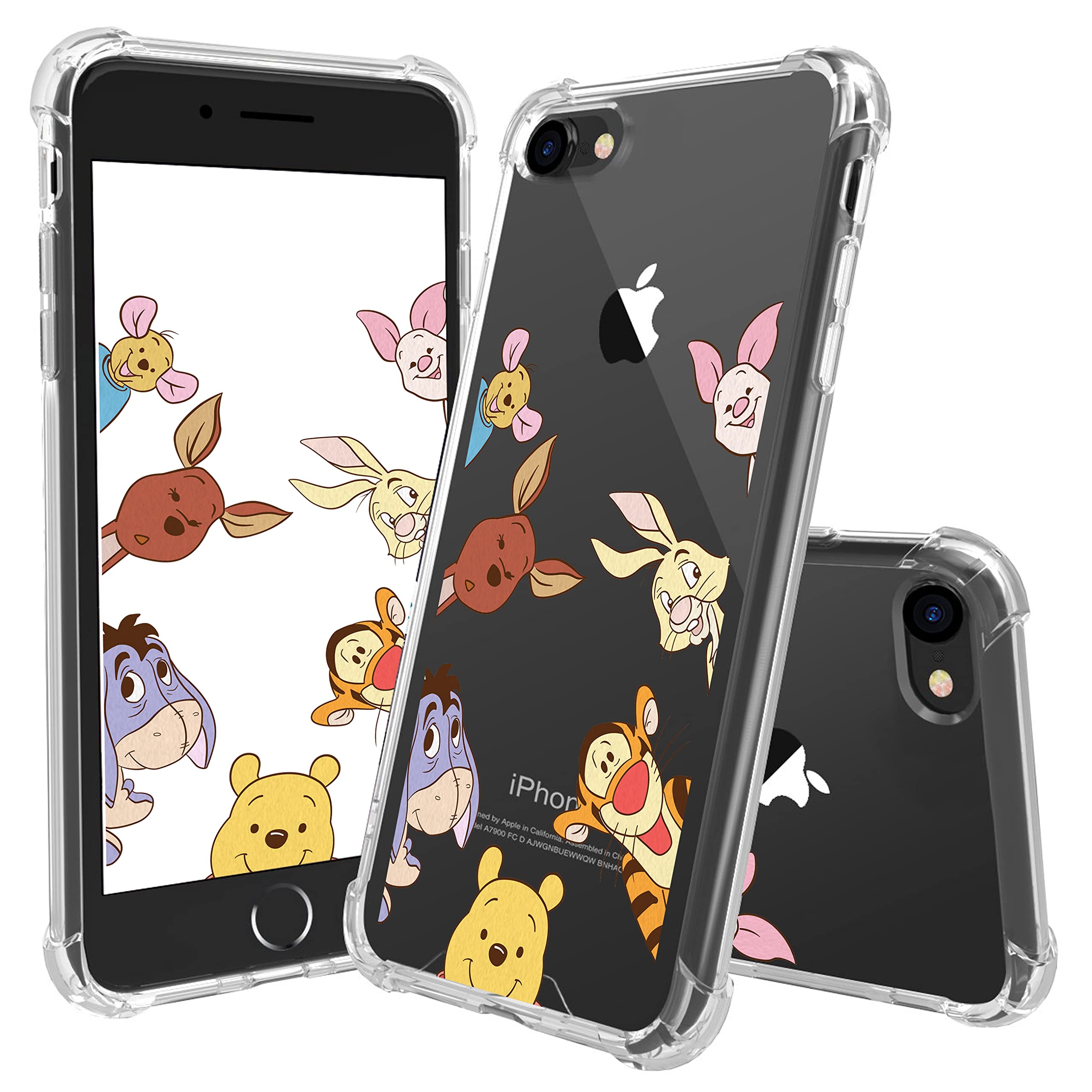 Cute Cartoon Character Kawaii Soft TPU Case for iPod Touch 5/6/7 (4 inches) - Fun Protective Phone Cover for Girls, Boys & Teens - Perfect for School, Play & Everyday Use