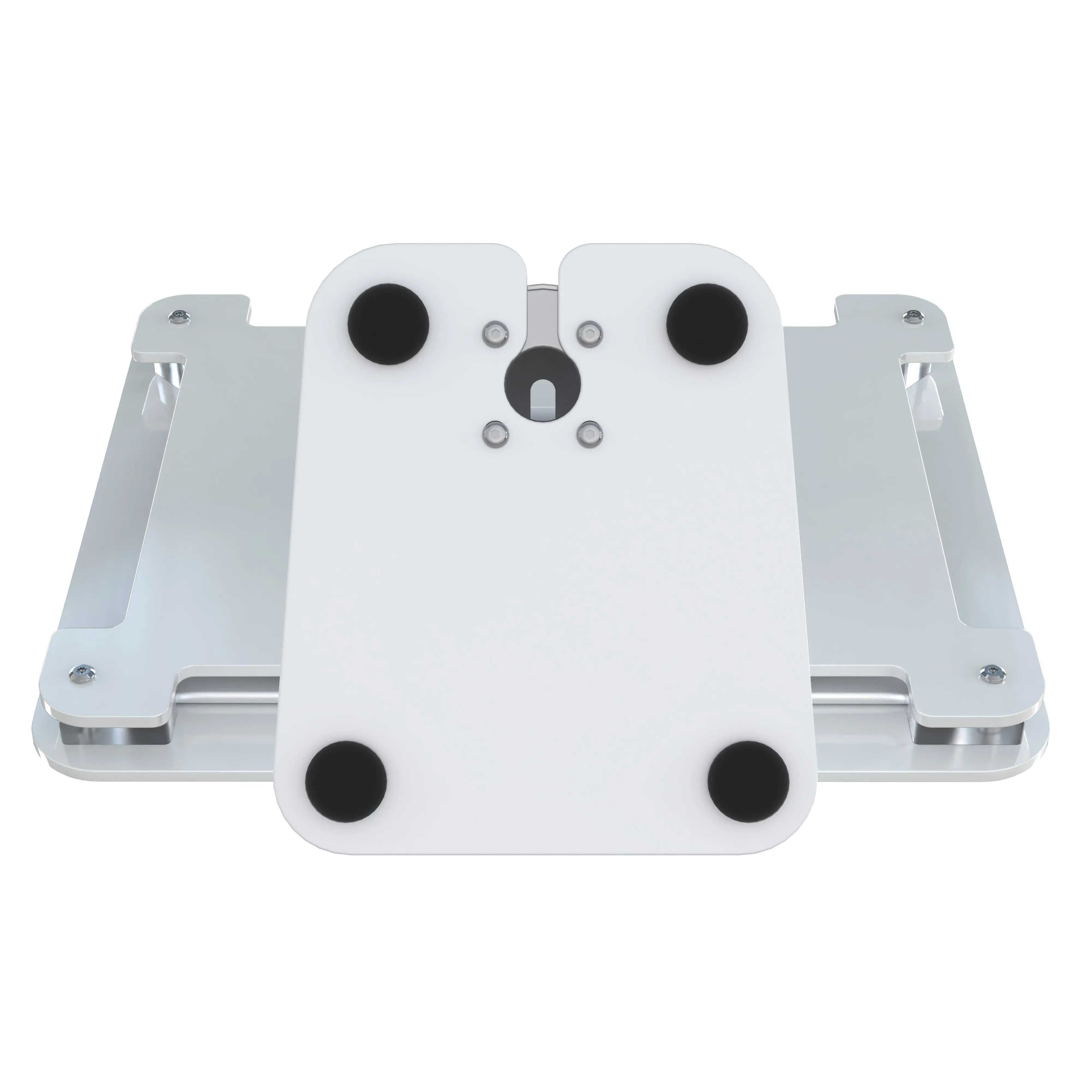 Compact Single VESA Compatible Table Mount for POS Systems - Perfect for Retail Counters, Restaurant Kiosks, and Office Workstations