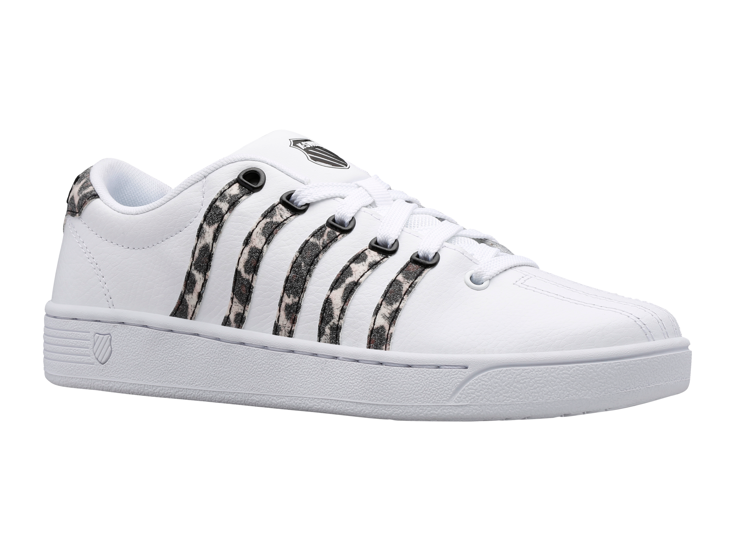 Nike Court Pro Curves Tennis Shoes for Women - White/Metallic Leopard | Lightweight & Durable for Tennis, Running & Casual Wear