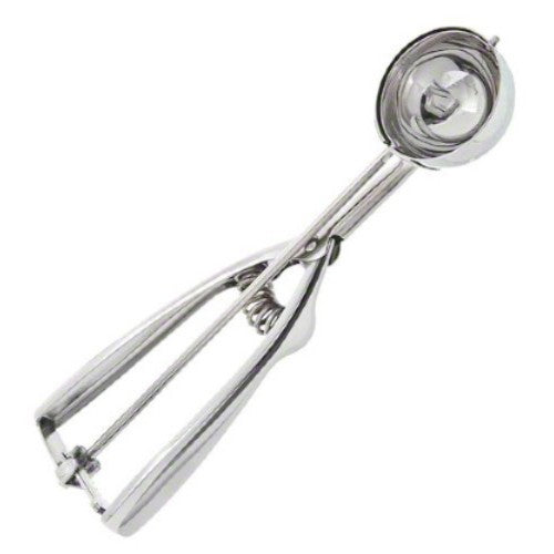Ambidextrous Squeeze Disher Size 30 (1 1/4 oz) - Professional Cookie Scoop & Ice Cream Scooper for Baking, Catering & Home Kitchen Use