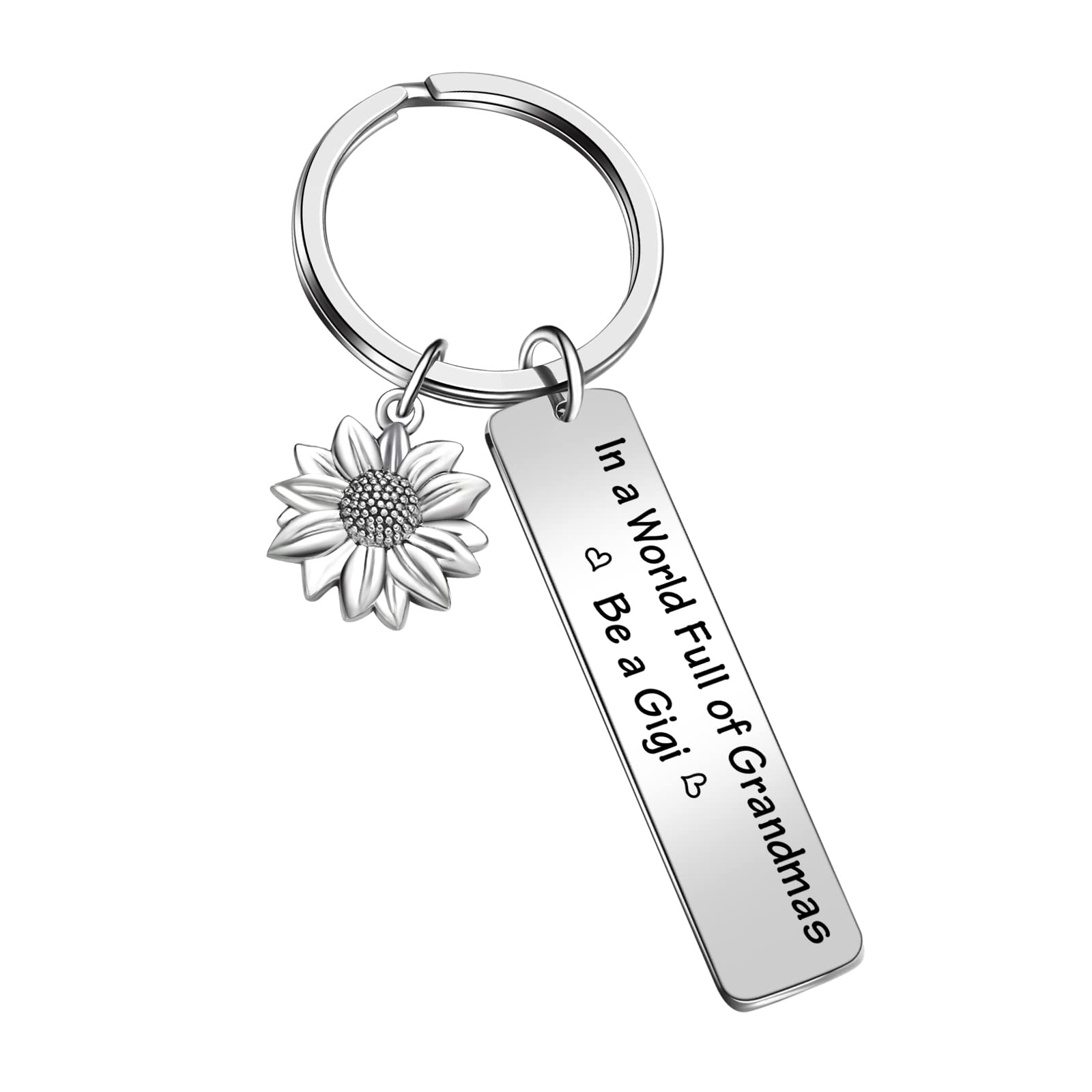Best Gigi Appreciation Gift - Elegant Grandma Keychain for Mother's Day, Mom Jewelry, Grammy & Nana Gift - Perfect Thank You Present for Grandmother - Ideal for Birthdays, Anniversaries & Special Occasions
