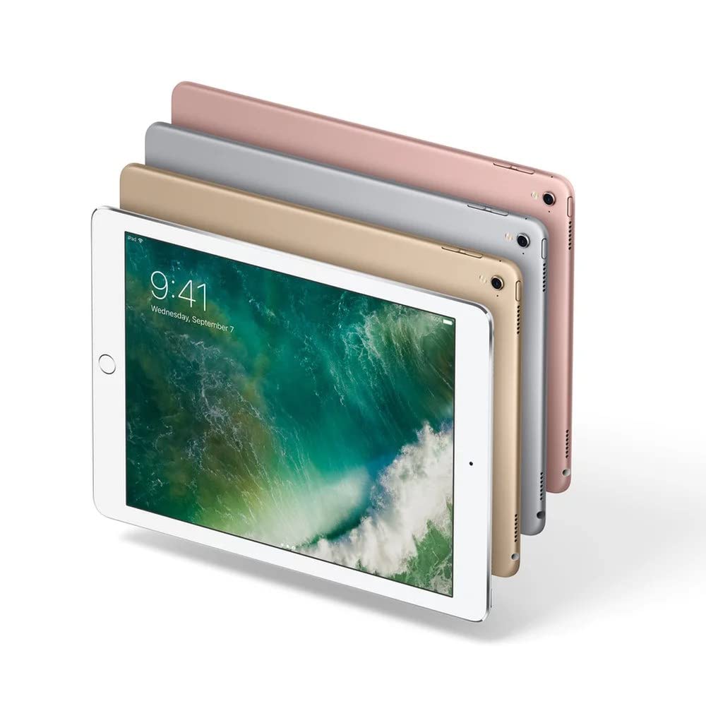 Apple iPad Pro 9.7-inch 128GB WiFi + Cellular Unlocked Space Gray (Renewed) - Perfect for Business, Creative Work & Entertainment