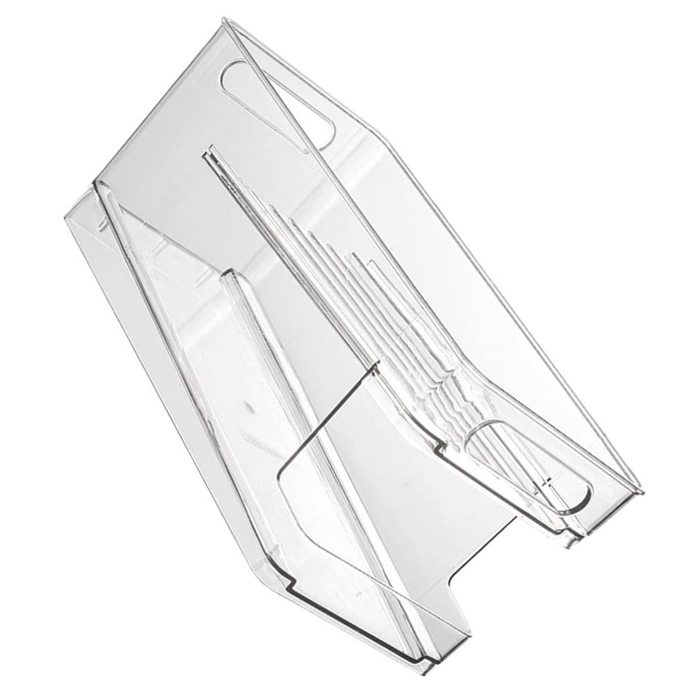 Yardwe Clear Kitchen Fridge Storage Box - Beer & Drink Organizer with Magnetic Spice Rack - Space-Saving Home Kitchen Organization for Refrigerator, Pantry & Countertop Storage