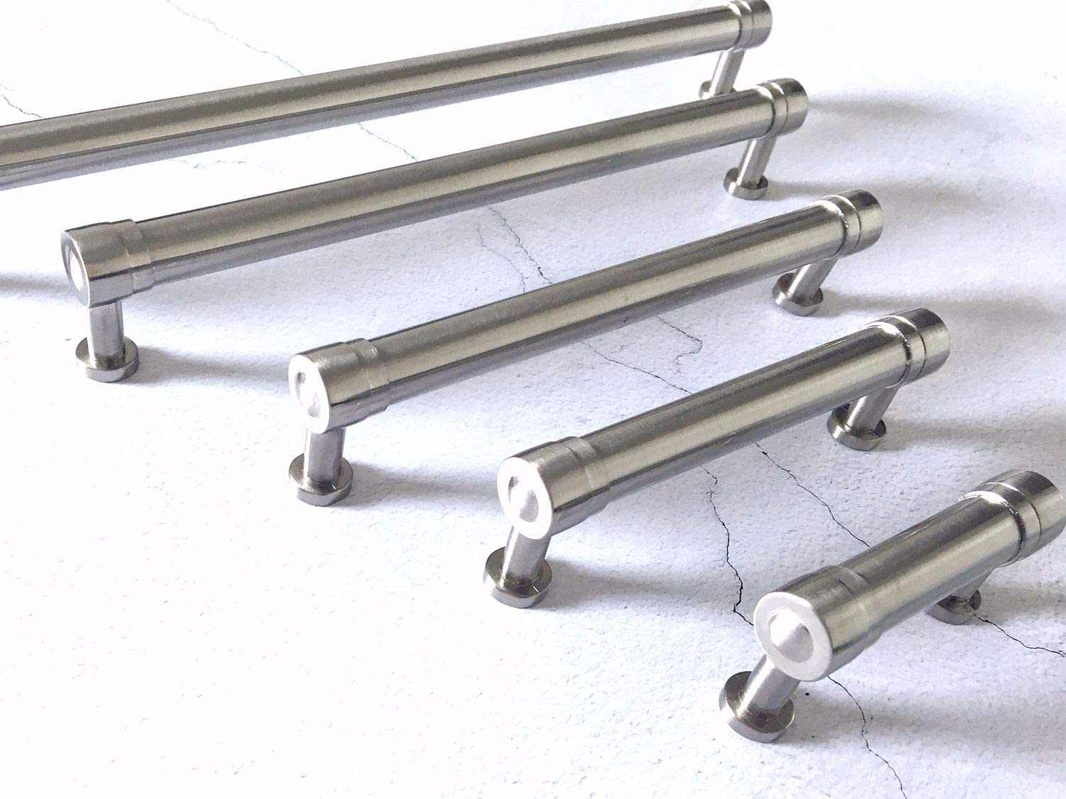 Brushed Nickel Cabinet Pulls 2