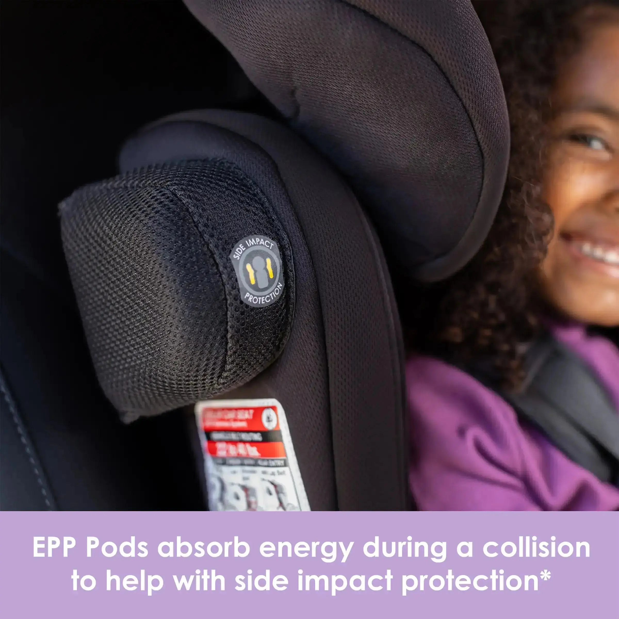 Hybrid™ SI 3-in-1 Convertible Booster Car Seat with Side Impact Protection - Safe for Infants, Toddlers & Big Kids | Perfect for Travel, School & Family Road Trips