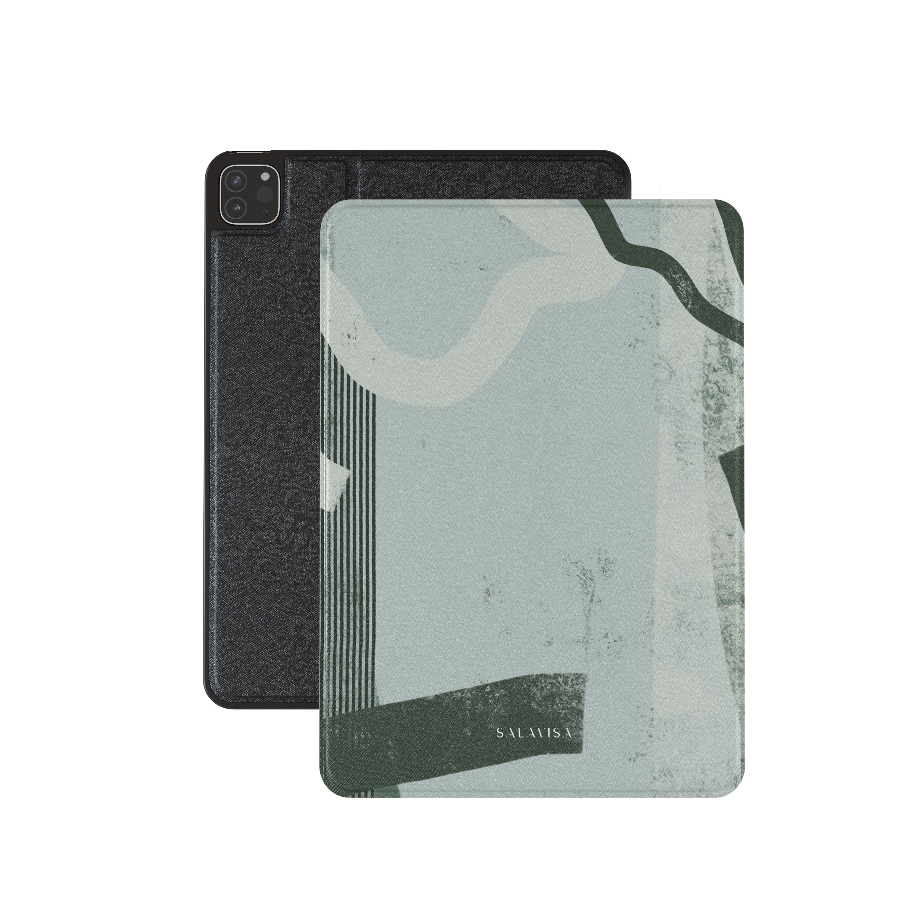 Eco-Friendly Marine Green Organic iPad Case - Durable & Stylish Cover for iPad Pro/Air/Mini - Perfect for Work, Travel & Everyday Use