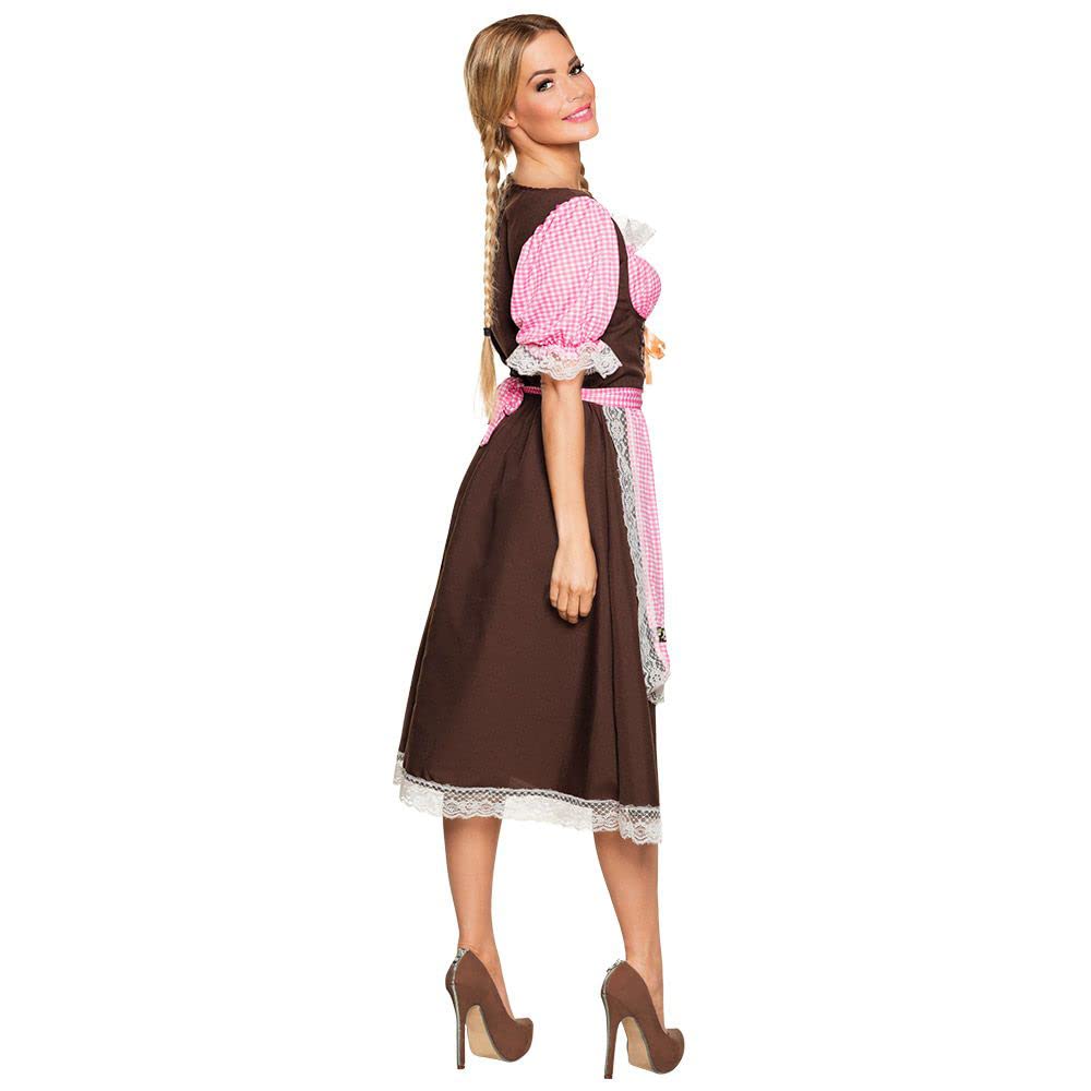 Boland 83654 Adult Women's Schmidt Costume - Size 36/38, Multicolor Halloween Party Outfit for Cosplay & Themed Events