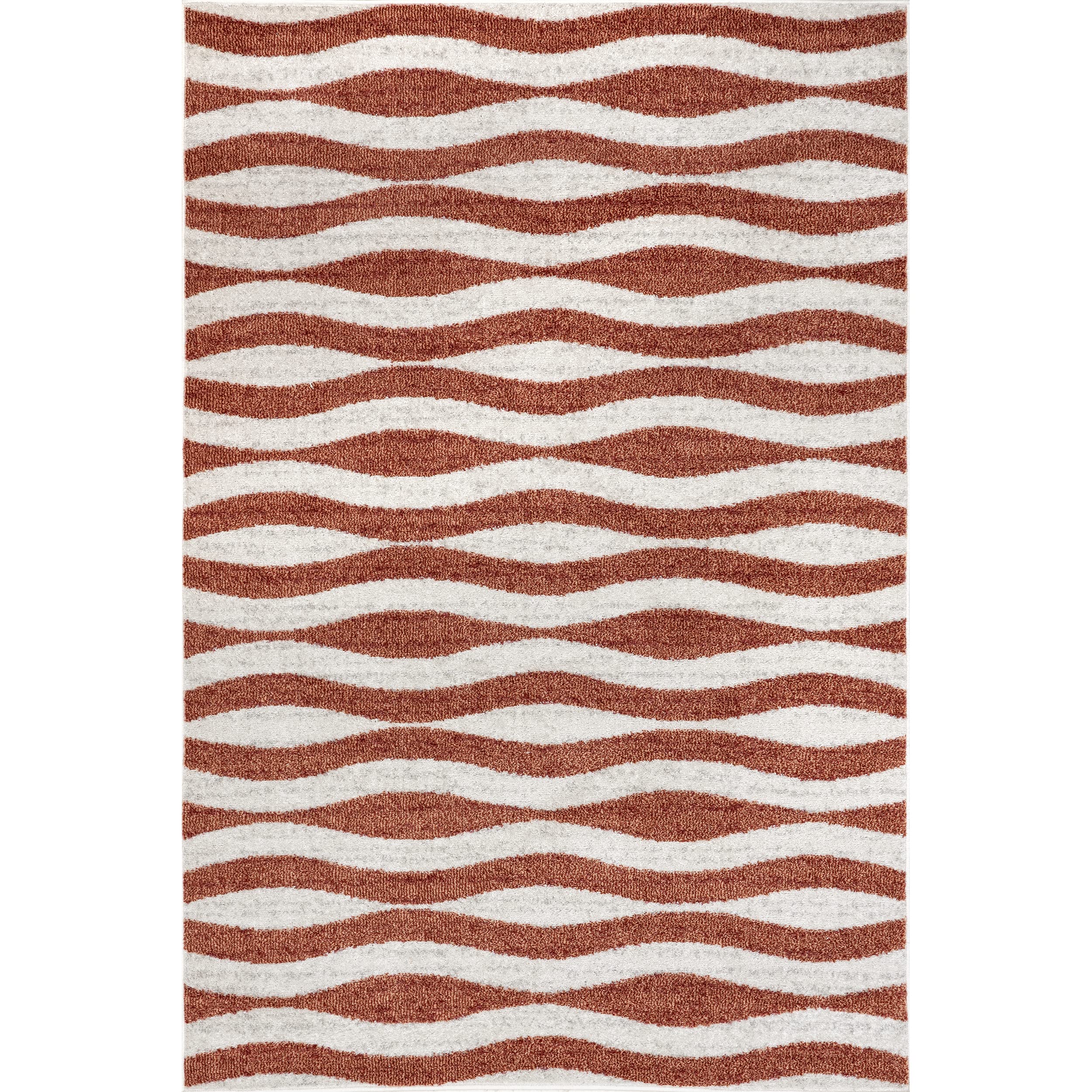 nuLOOM 5' x 8' Performance Indoor Area Rug - Non-Shedding, Power Loomed High-Traffic Rug for Living Room, Bedroom, Home Office - Durable & Easy to Clean - Perfect for Family Rooms, Entryways & Pet-Friendly Spaces (Tristan Pink)