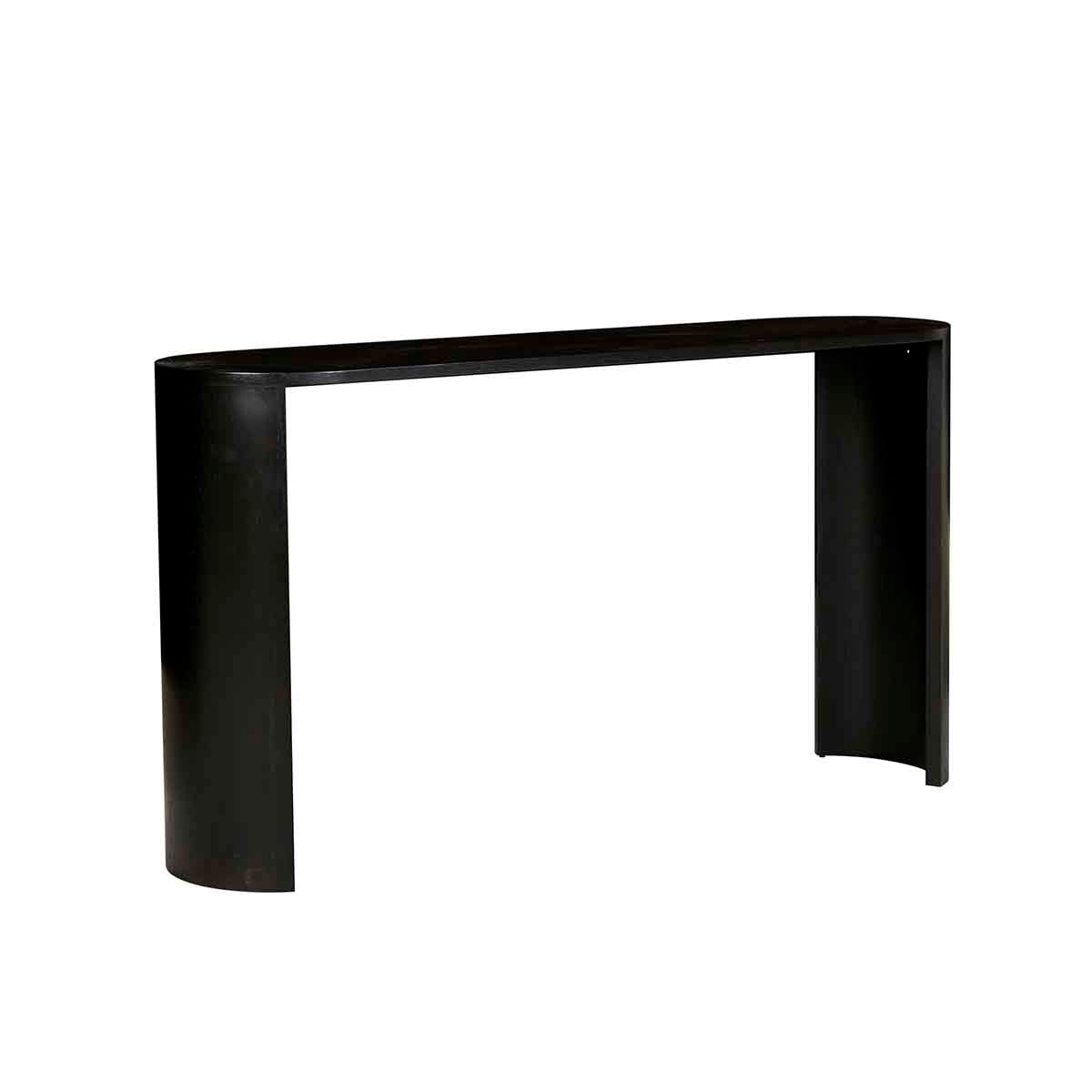 Classic Oval Console Table - Elegant Entryway & Living Room Furniture for Home Decor | Perfect for Hallway, Foyer & Apartment Decorating