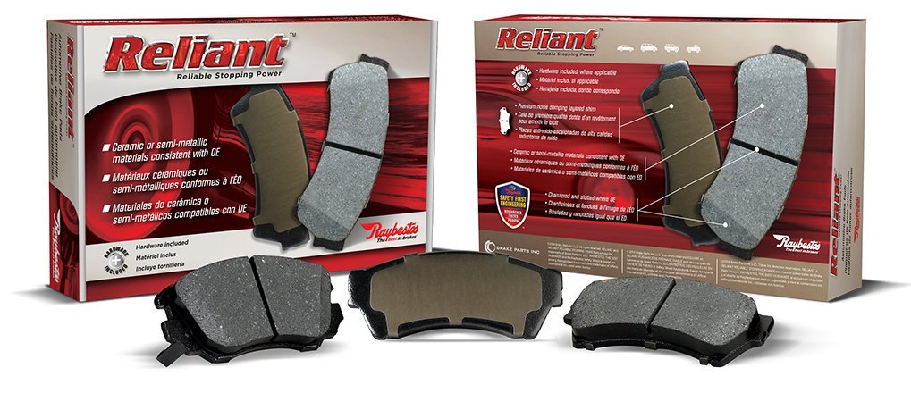 Raybestos Premium Brake Pad Set - High-Performance Ceramic Brake Pads for Cars, Trucks & SUVs - Quiet, Durable & Low Dust - Perfect for Daily Commuting, City Driving & Highway Use