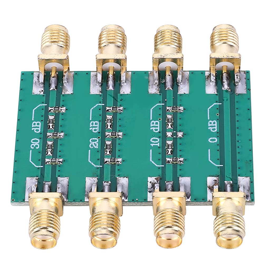 4.0GHz RF Fixed Attenuator SMA Female to Female - High Frequency Signal Reduction Module for Ham Radio, Cellular & Wireless Communication Systems