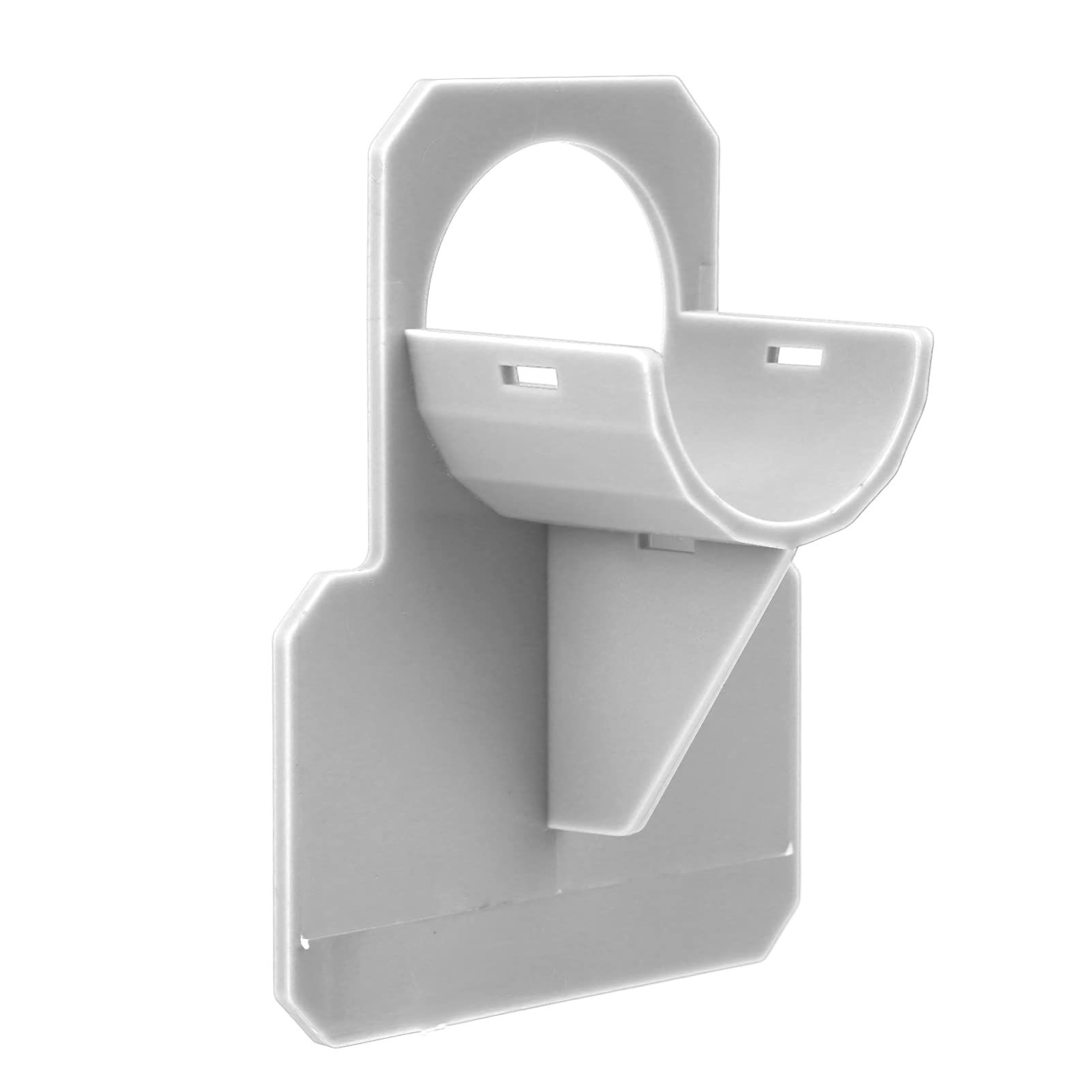 Demeras Water Hose Support Bracket - Lightweight Durable Plastic Pool Pipe Holder for Garden, Swimming Pool & Outdoor Watering (Grey) | Perfect for Hose Organization & Watering Systems