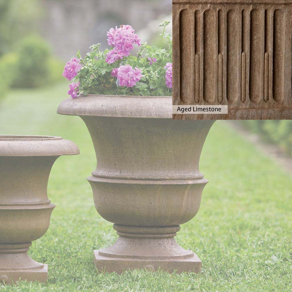 Campania International Williamsburg Wren Large Planter - Outdoor Garden Decor for Patio, Porch, and Yard - Classic Ceramic Flower Pot for Plants and Flowers