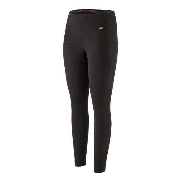 Women's Capilene Midweight Thermal Base Layer Bottoms - Warm Fleece-Lined Leggings for Hiking, Skiing & Cold Weather Activities
