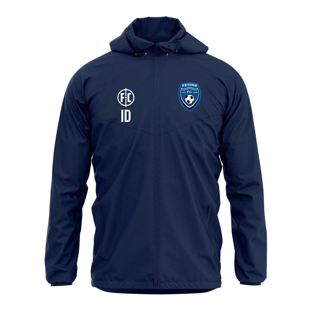 Petone Club Waterproof Shower Jacket for Dogs - Lightweight Raincoat for Small & Medium Pets - Perfect for Outdoor Walks, Bath Time & Wet Weather Protection