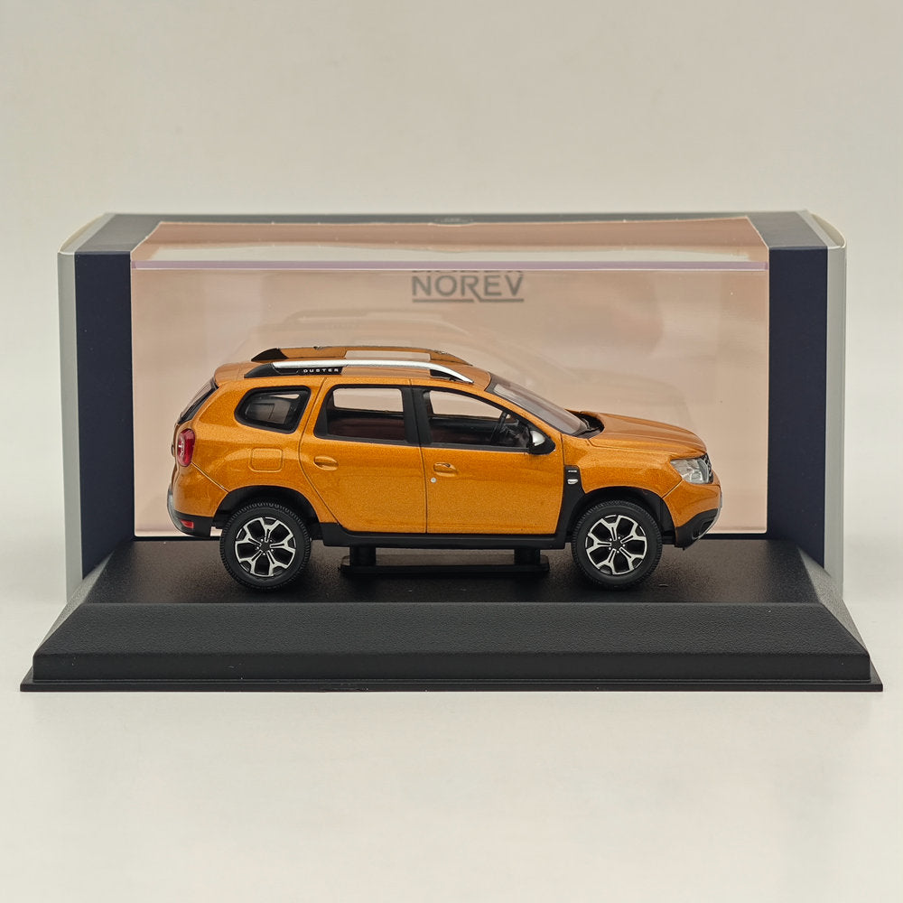 1/43 Scale Norev Dacia Duster Atakama Orange Diecast Model Car - Limited Edition 2017 - Collectible Miniature Vehicle for Display, Gifts & Car Enthusiasts