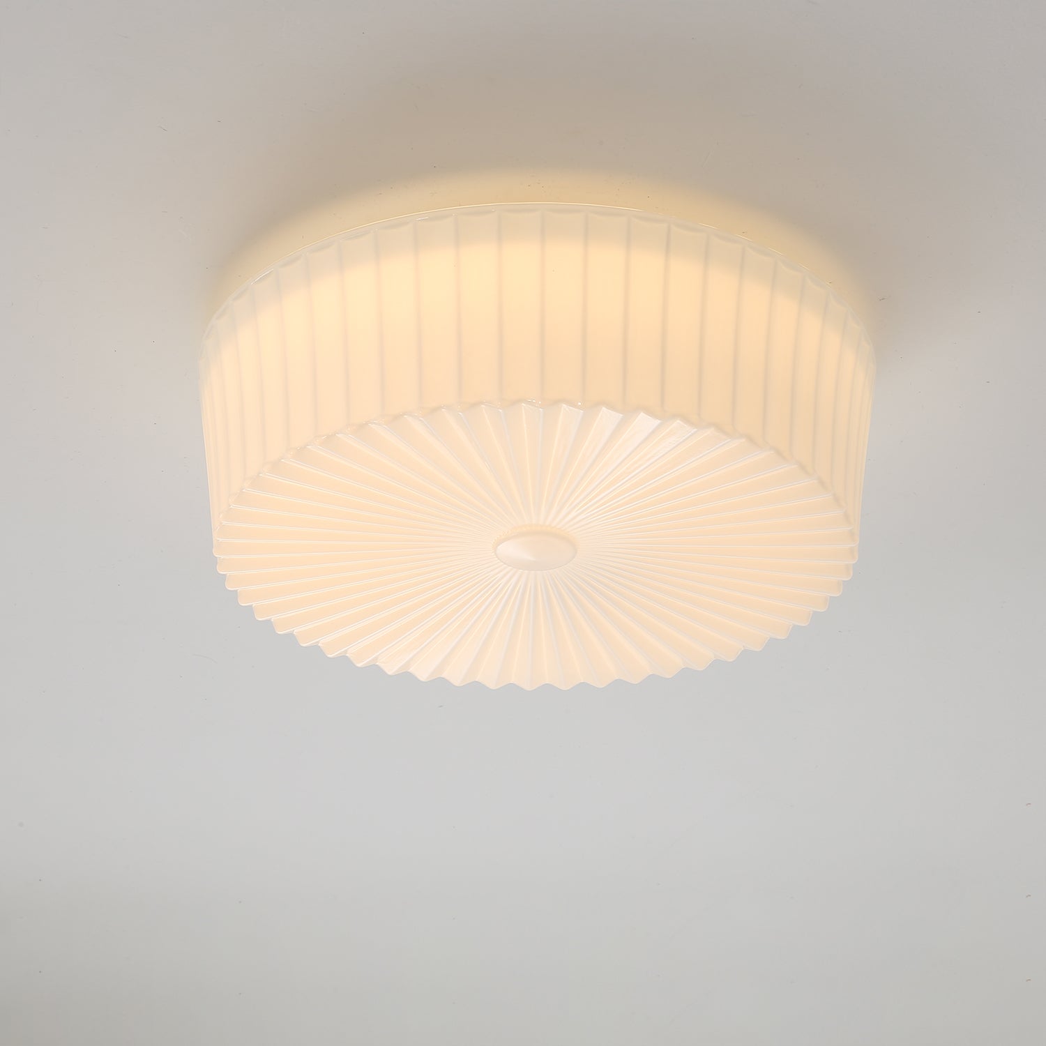 Lume Glass Ceiling Light Fixture - Modern Crystal Chandelier for Living Room, Bedroom & Dining Room - Elegant Lighting for Home Decor