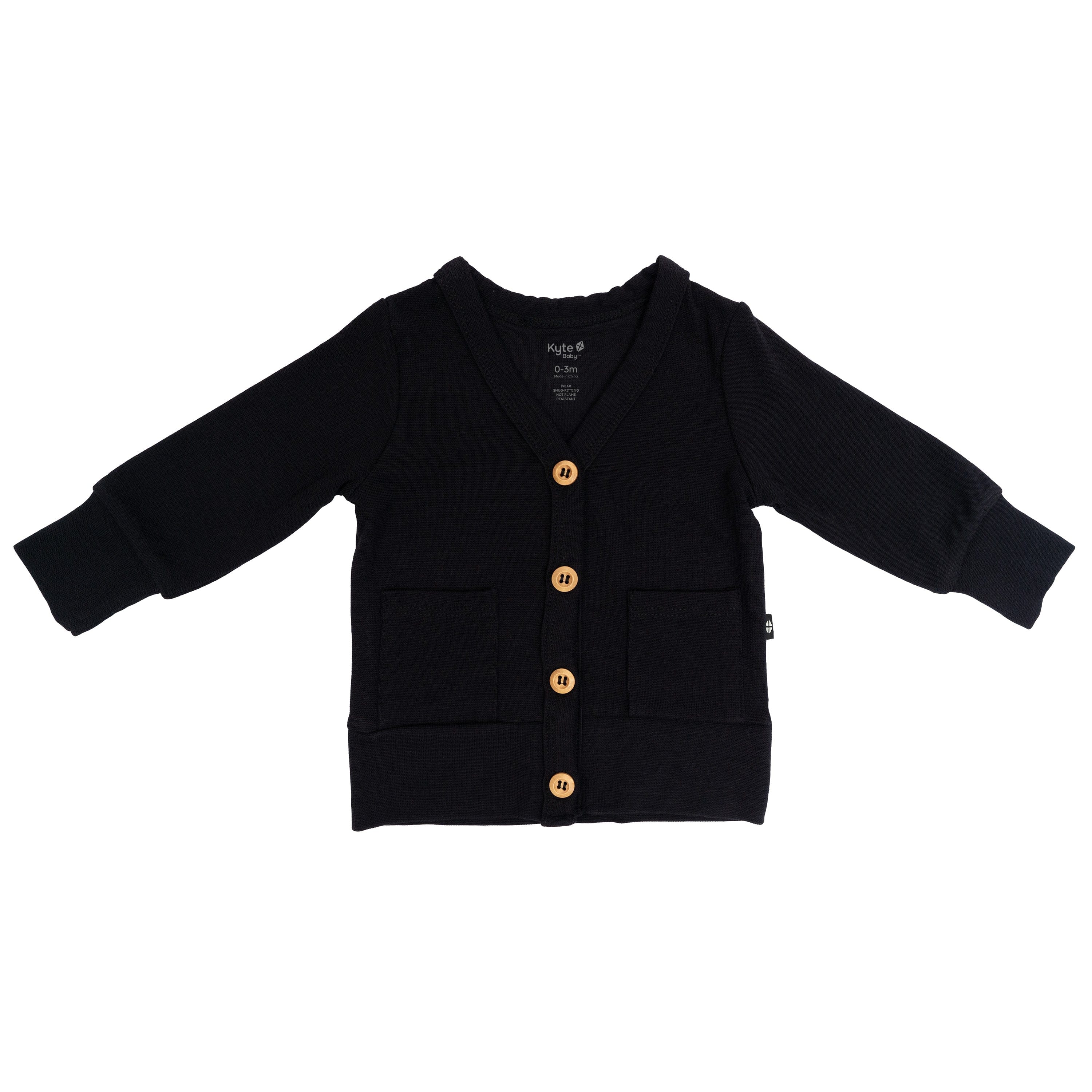 Soft & Cozy Bamboo Jersey Cardigan for Women - Midnight Blue Loungewear for Relaxing at Home or Casual Outings