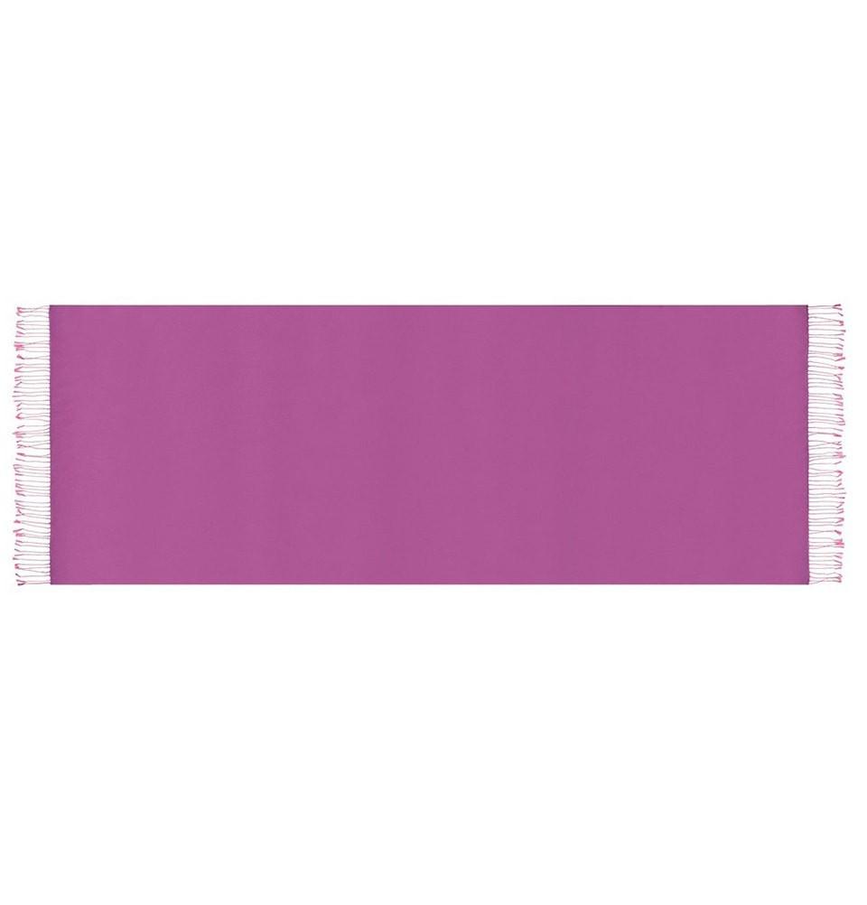 Aker Double Sided Silk Hijab Shawl - Fuchsia & Purple Scarf for Women | Perfect for Prayer, Modest Fashion & Special Occasions