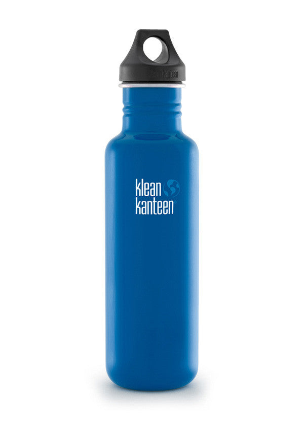 **Klean Kanteen Classic 27oz (800mL) Stainless Steel Water Bottle - Leakproof, BPA-Free, Eco-Friendly for Hiking, Gym & Everyday Use**