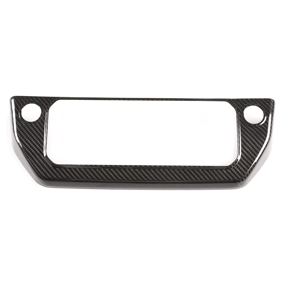 Land Rover Defender 110 2020-2021 Center AC Mode Button Frame Cover - Genuine Carbon Fiber Interior Trim | Upgrade Your Car's Dashboard Style for Off-Road Adventures & Luxury Driving Experience