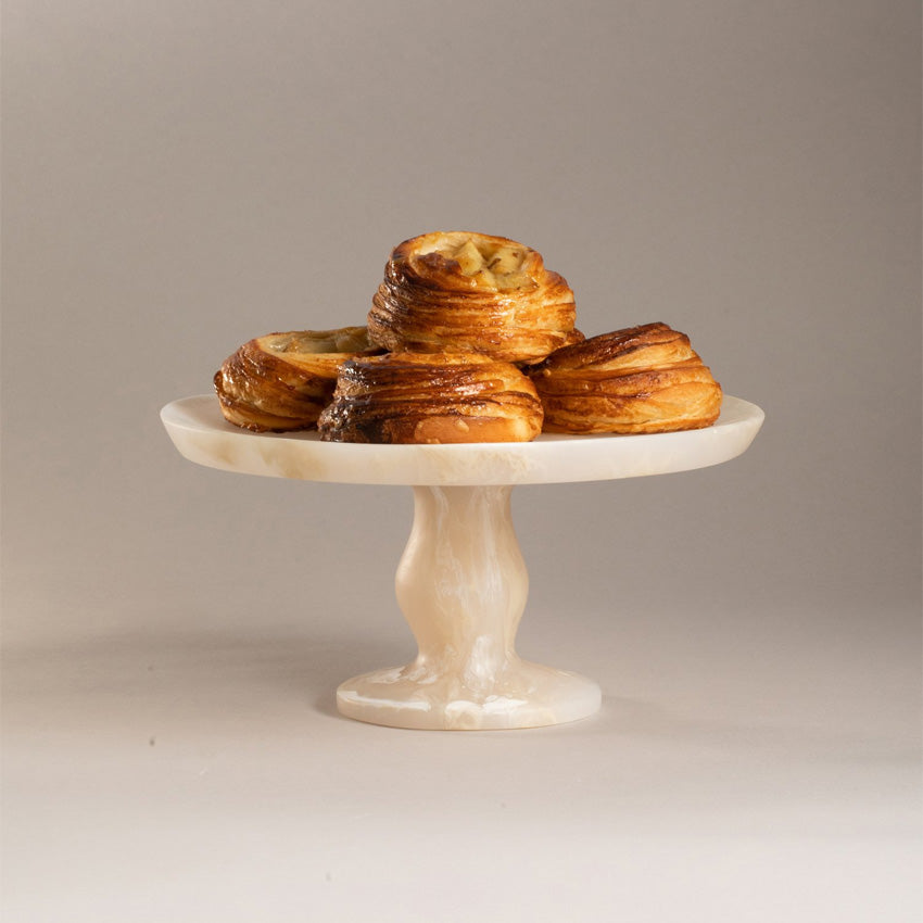 CDMX Design | Monica Calderon Studio Elegant Cake Stand - Perfect for Wedding, Birthday & Dessert Displays