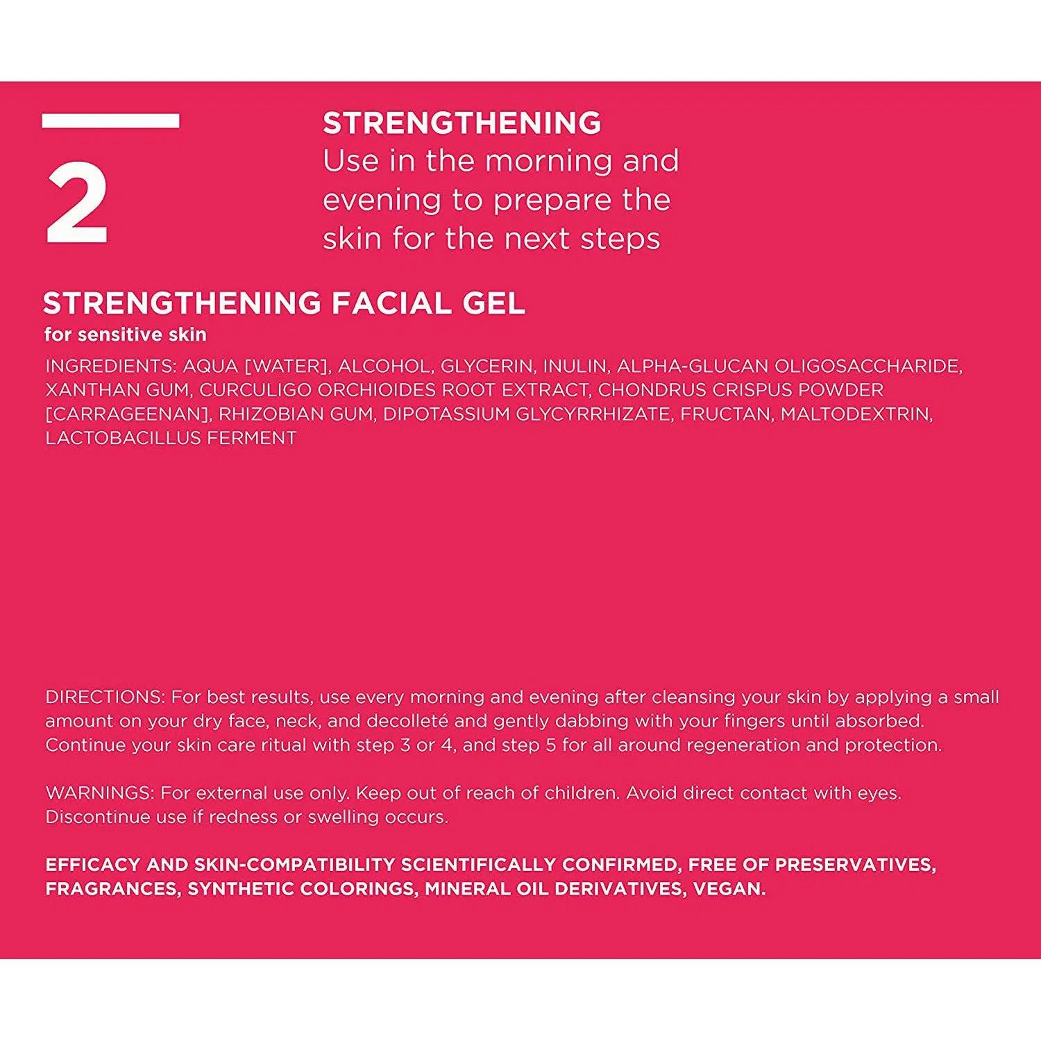 Annemarie Borlind ZZ Sensitive Strengthening Facial Gel for Sensitive Skin - Soothing & Hydrating Face Care for Redness & Irritation Relief - Perfect for Daily Skincare Routine & Post-Treatment Recovery