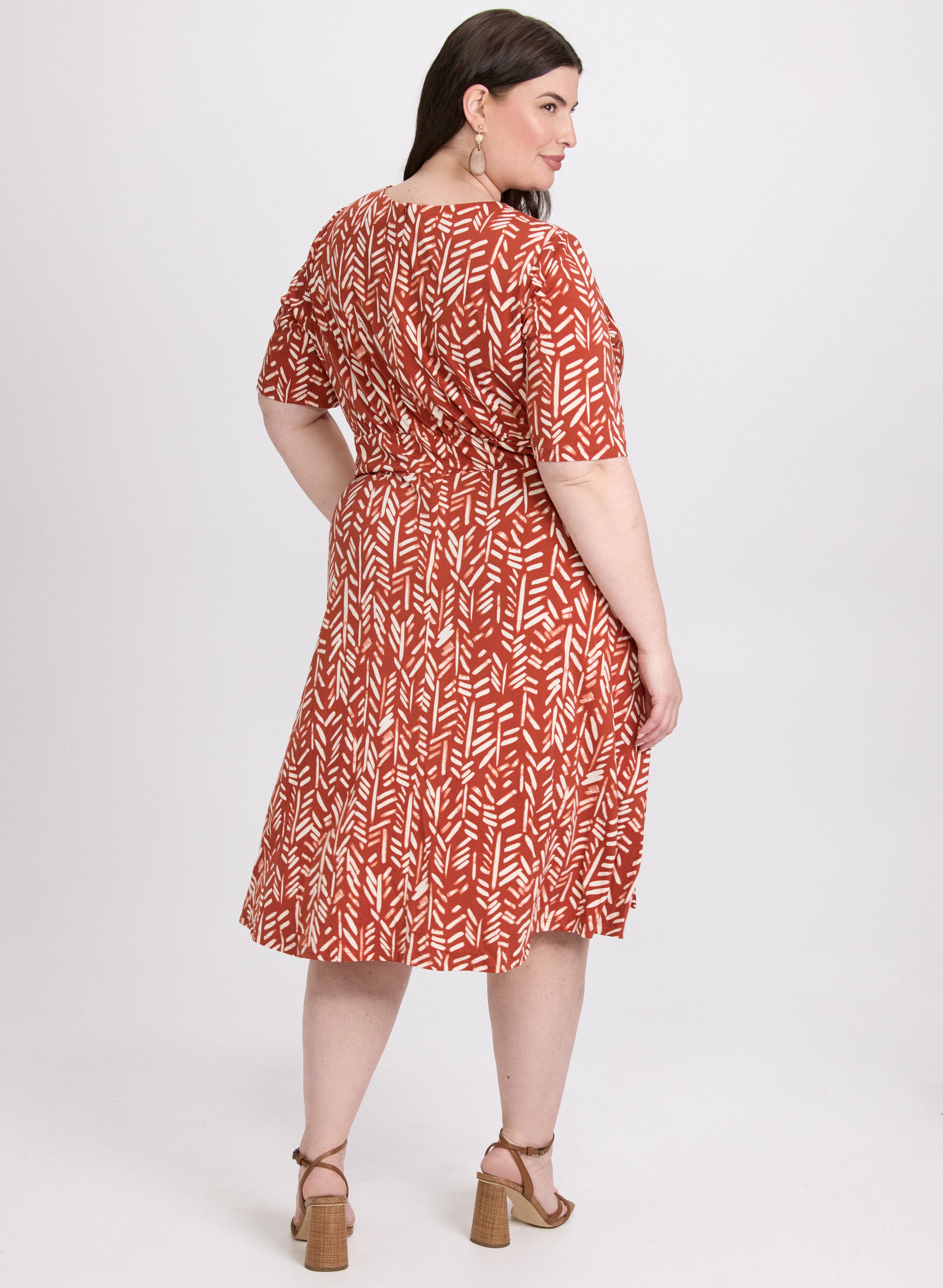 Stylish Abstract Print Dress for Women - Trendy Floral Geometric Pattern Maxi Dress for Casual Outings, Parties & Summer Vacations
