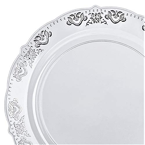 M. Portofino Plain Clear & Silver