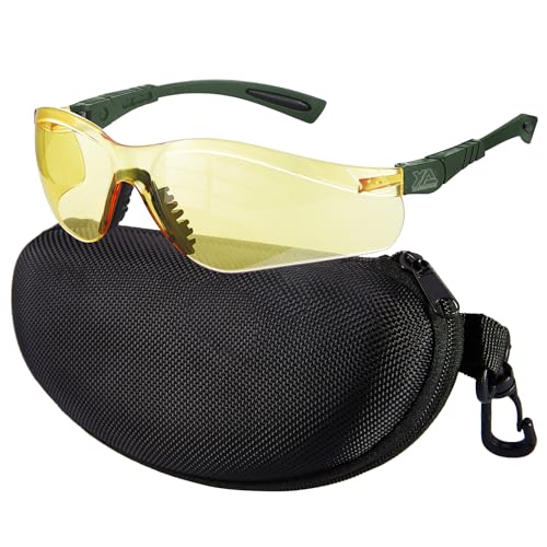 Army Green Frame Yellow Lens