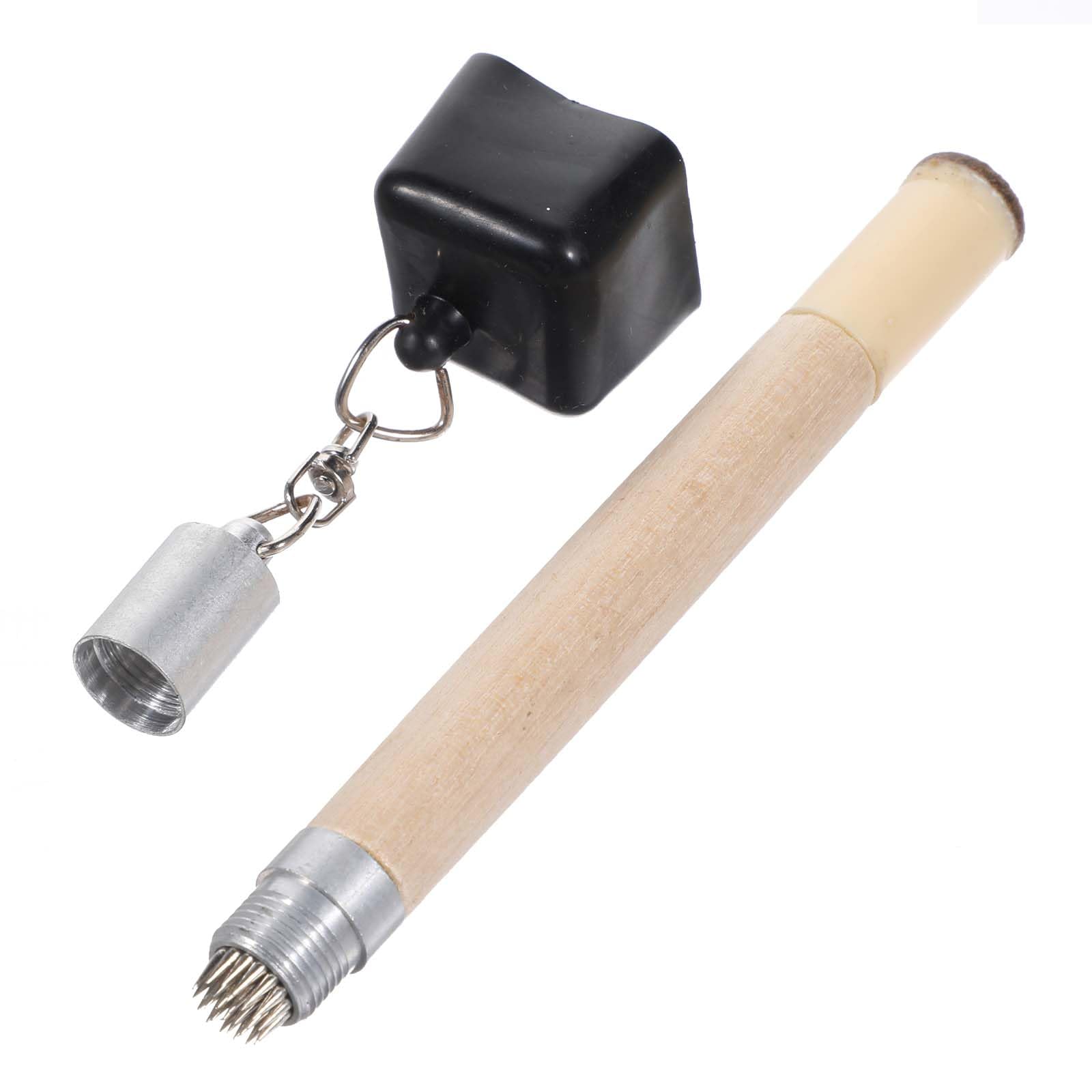 2 in 1 Billiard Chalk Holder & Cue Tip Shaper - Portable Pool Cue Accessories for Snooker, Repair & Maintenance - Perfect for Professional Players & Home Game Rooms