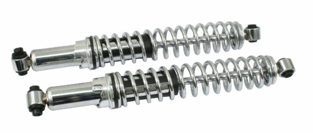 High-Performance Coil Over Shocks - Long Travel Style Chrome Pair for Dune Buggies | Off-Road Racing & Adventure Suspension Upgrade