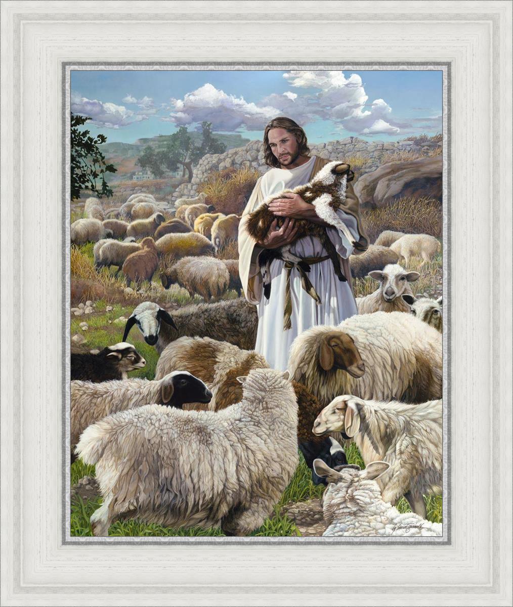 Finding The One By Liz Lemon Swindle - Inspirational Christian Art Print for Home, Office & Gift Giving - Perfect for Weddings, Anniversaries & Spiritual Decor