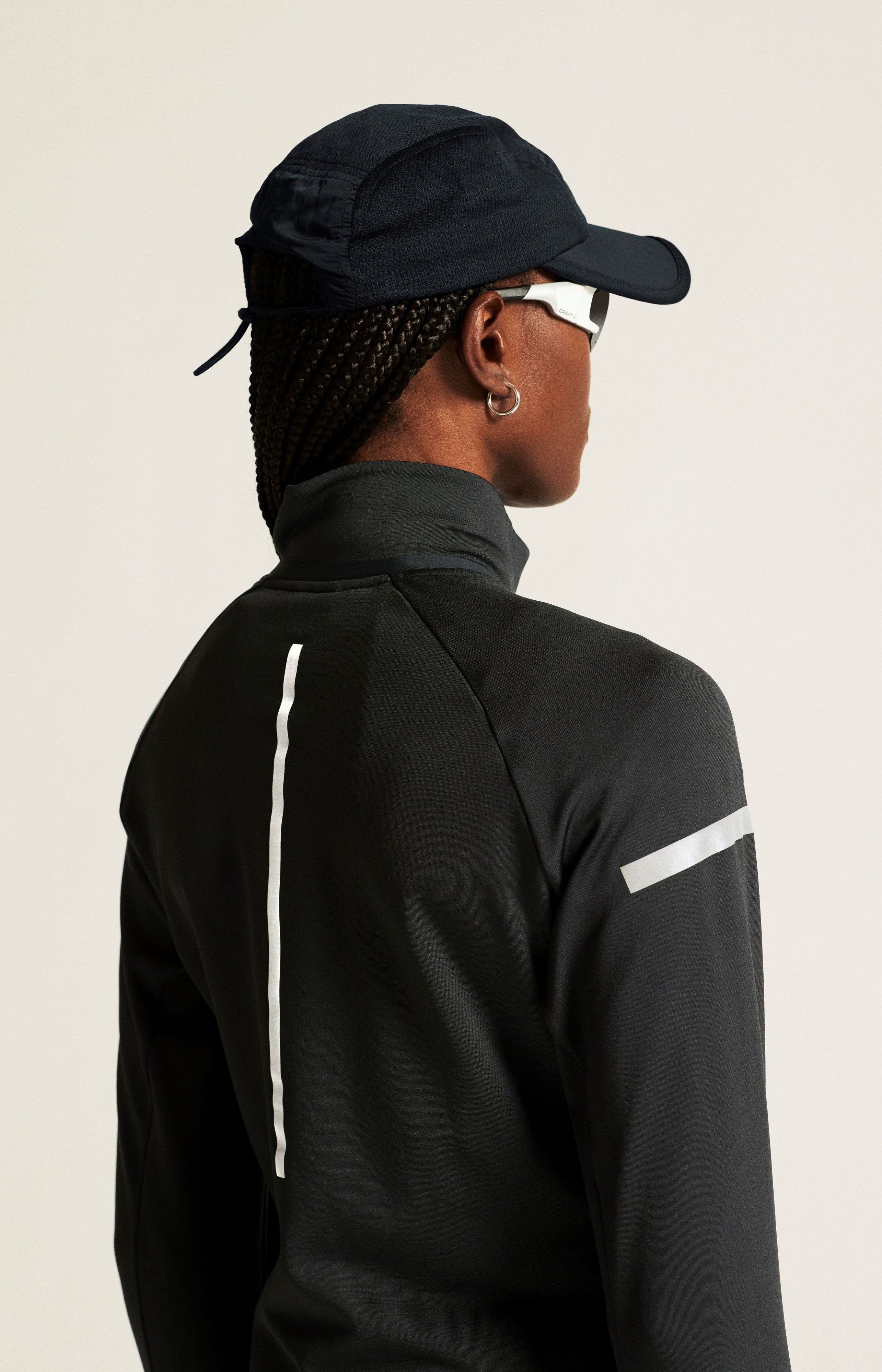 Women's ADV Subz Lumen Jacket 4 - Waterproof Windbreaker with Reflective Details (Black) | Perfect for Cycling, Running & Outdoor Adventures