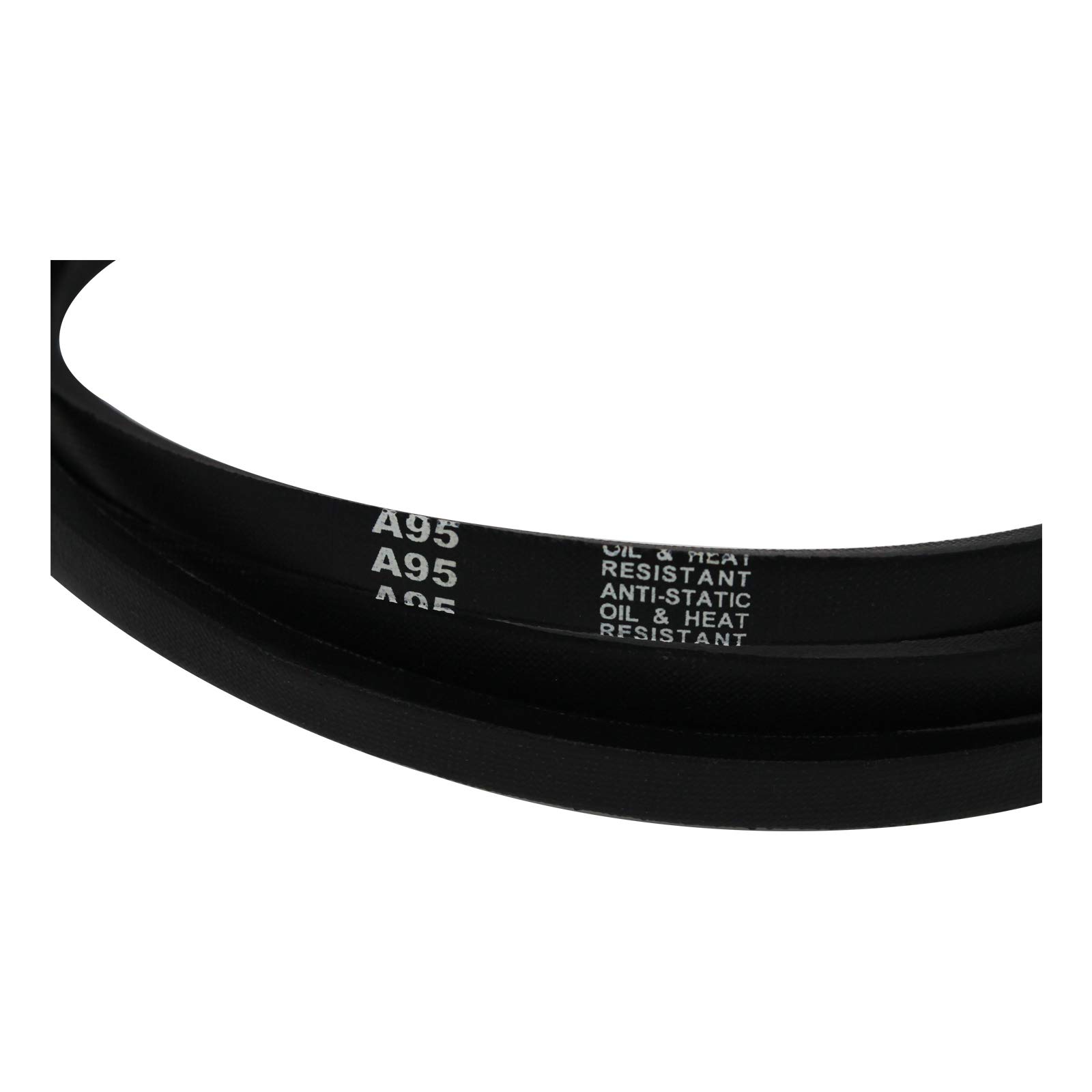 UpStart Components 2-Pack 130801 Ground Drive Belt Replacement for Weed Eater HD13538 (96016000100) Lawn Mower - Compatible with 532138255 Engine to Transmission Belt - Perfect for Lawn Maintenance and Garden Equipment Repair