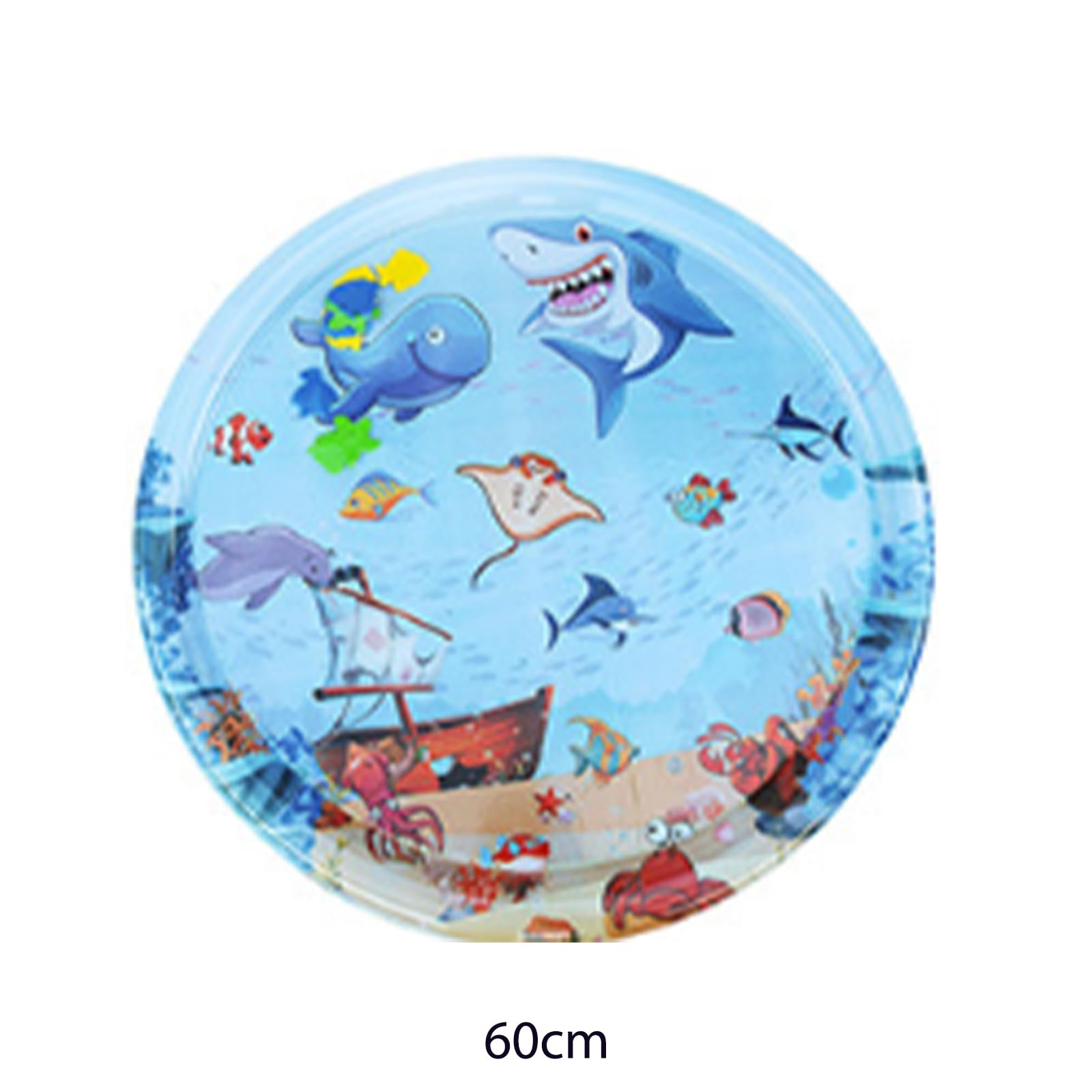 XKNEORW Thickened Unbreakable Cat Water Play Mat - Interactive Splash Toy for Cats, Durable Kicker & Self-Play Mat for Indoor Kittens | Perfect for Bath Time, Summer Cooling & Solo Playtime