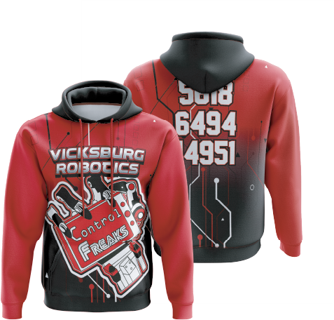 Control Freaks Full Dye Hoodie - Stylish & Comfortable Pullover for Men & Women | Perfect for Casual Wear, Street Fashion & Outdoor Activities
