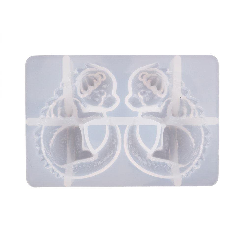 Weiyufang 3D Dragon Egg Silicone Mold - Epoxy Resin Molds for DIY Crafts, Fondant Cake Decorating, Jewelry Pendants - Perfect for Halloween, Cosplay, and Fantasy Themed Parties