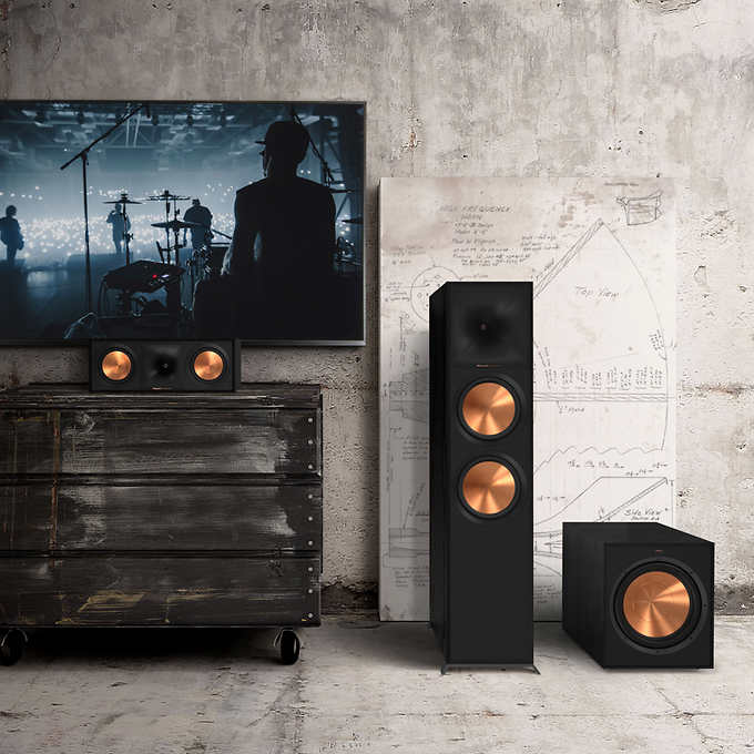 Klipsch R-120SWi Wireless Powered Subwoofer - 12 Inch Deep Bass for Home Theater & Music - Perfect for Movies, Gaming & Hi-Fi Audio Systems