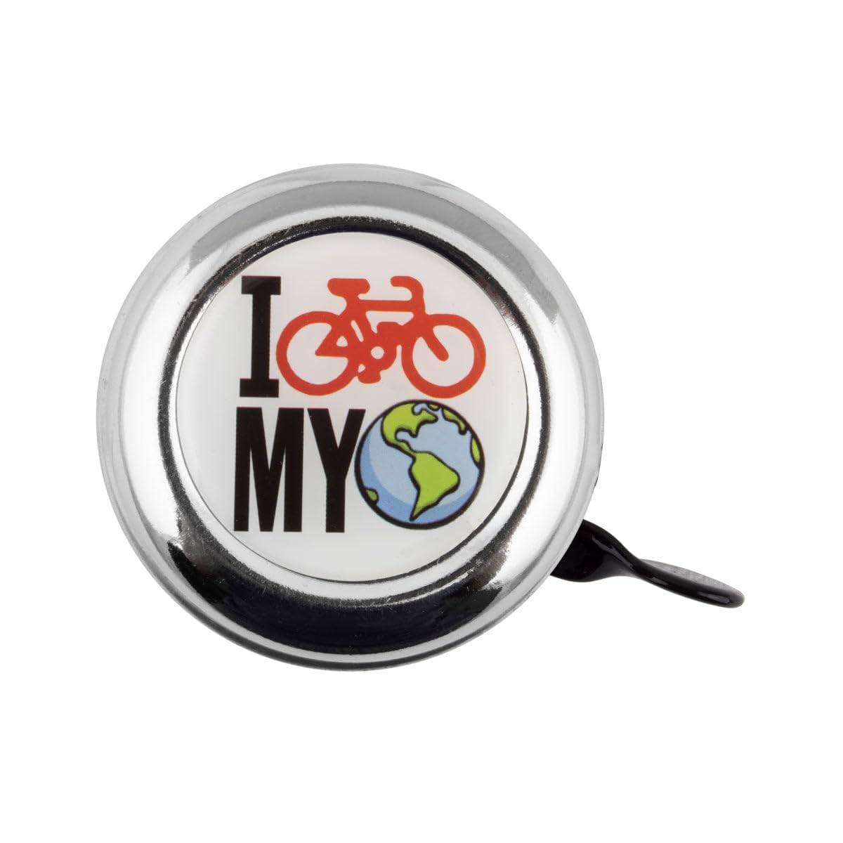 Clean Motion I Bike My Planet Bell - Premium Bike Bell for Urban Commuters & Cyclists - Durable, Loud & Stylish Safety Accessory for Road Bikes, Mountain Bikes & City Cycling