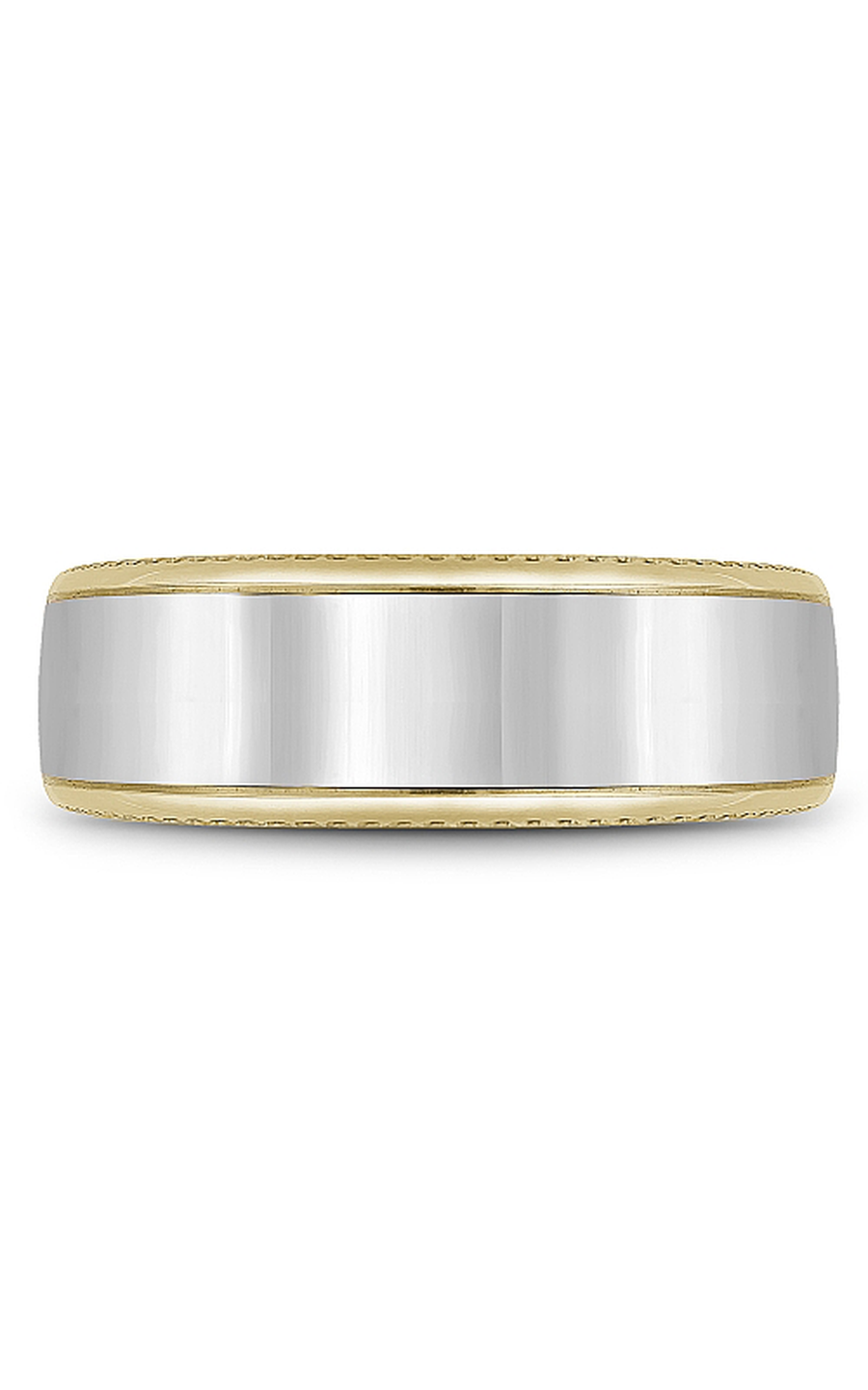 Bleu Royale Men's Wedding Band Ring - 14K White Gold Classic Comfort Fit for Men - Perfect for Engagement, Anniversary & Special Occasions