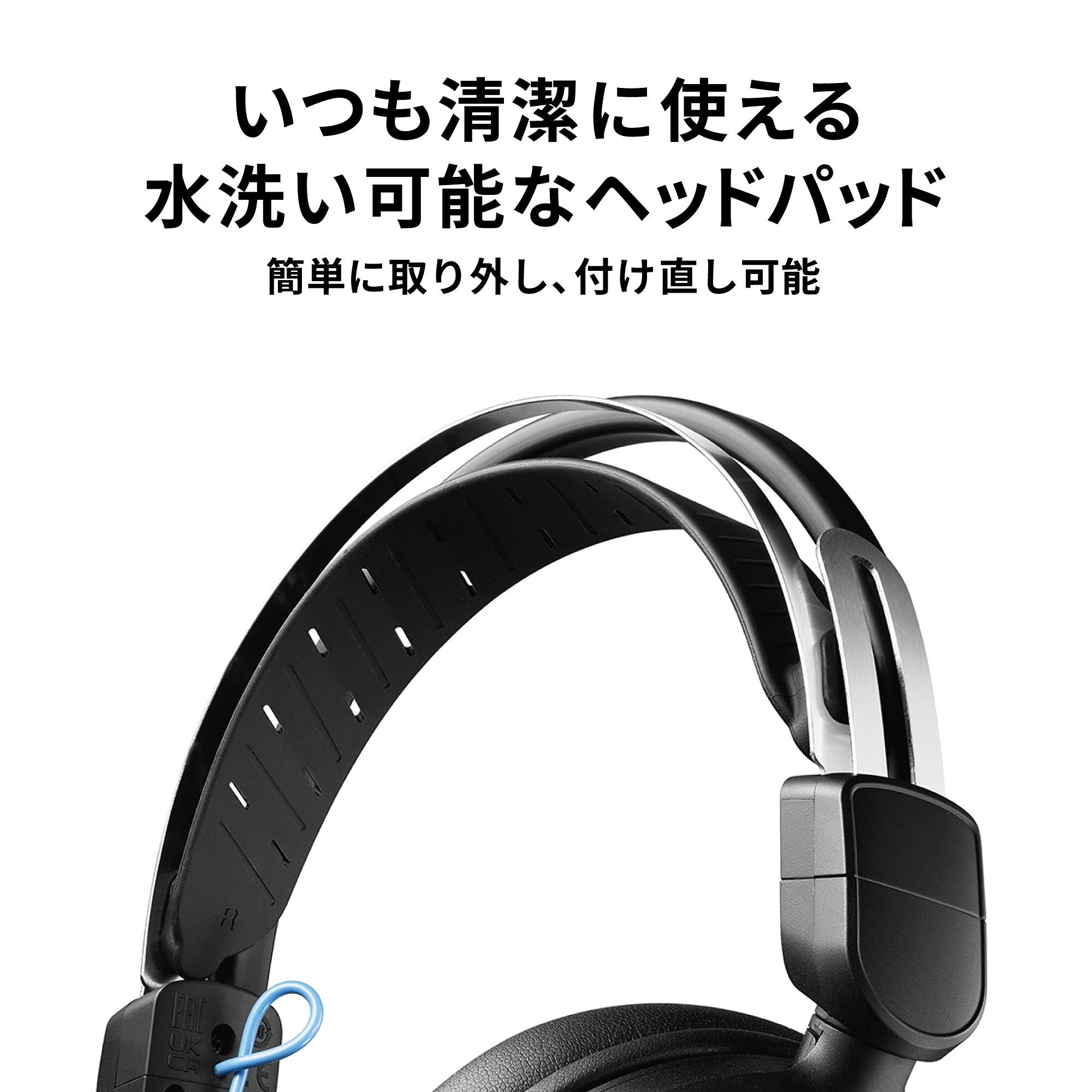 Audio-Technica ATH-GL3WH Closed-Back Gaming Headset with Microphone - White, Adjustable Headband, Noise Isolation - Perfect for PC, PS5, Xbox & Streaming