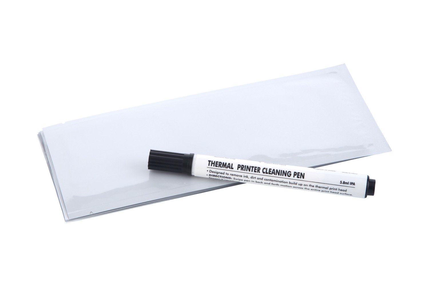 CK1 Cleaning Kit for Pronto, Alto, Tempo & Opera Card Printers - 5 T-Cards & 1 Cleaning Pen | Printer Maintenance Supplies for Office, Retail & ID Card Printing Businesses