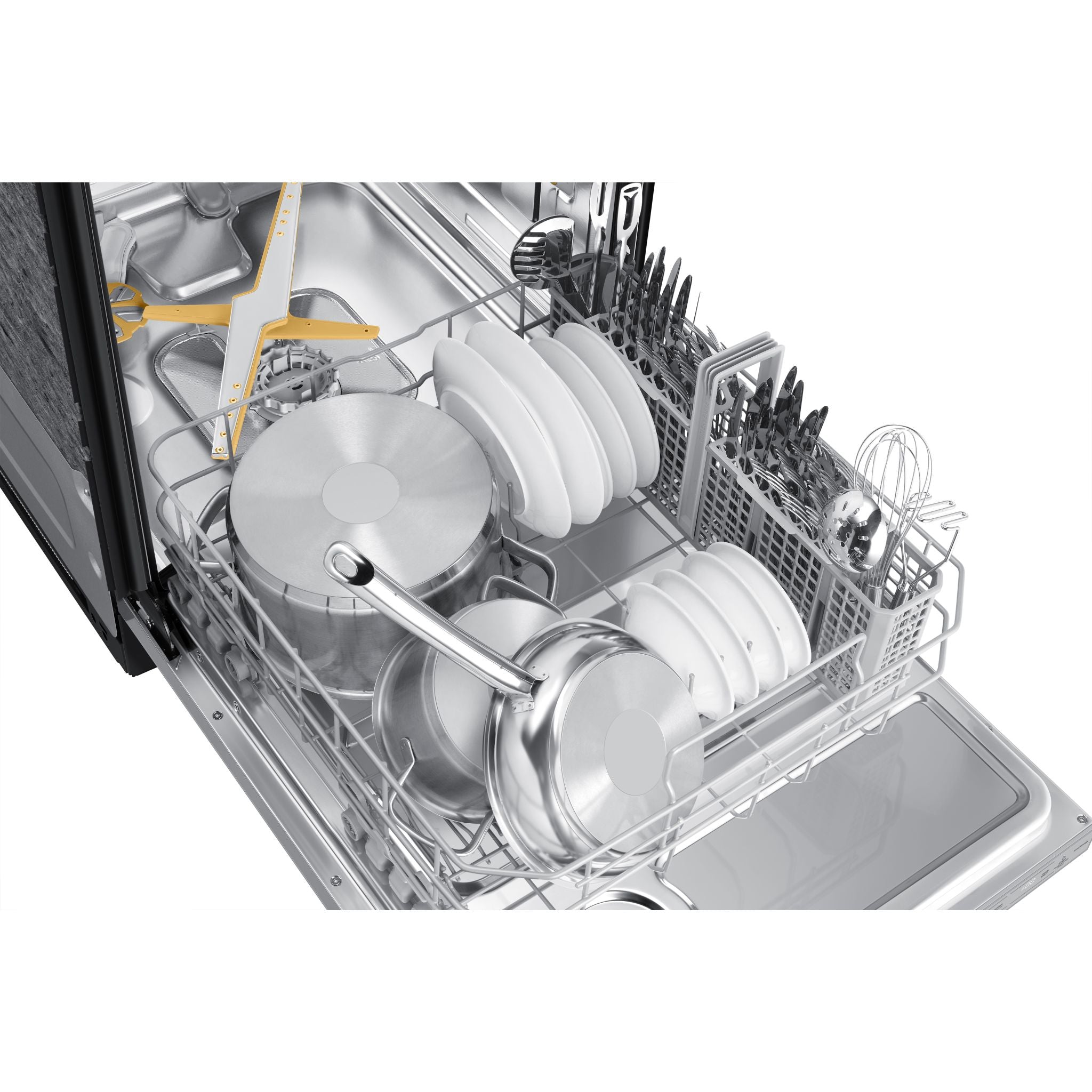 Samsung DW80B7070US Stainless Steel Dishwasher with Quiet Operation - Perfect for Open Kitchen Designs & Busy Families