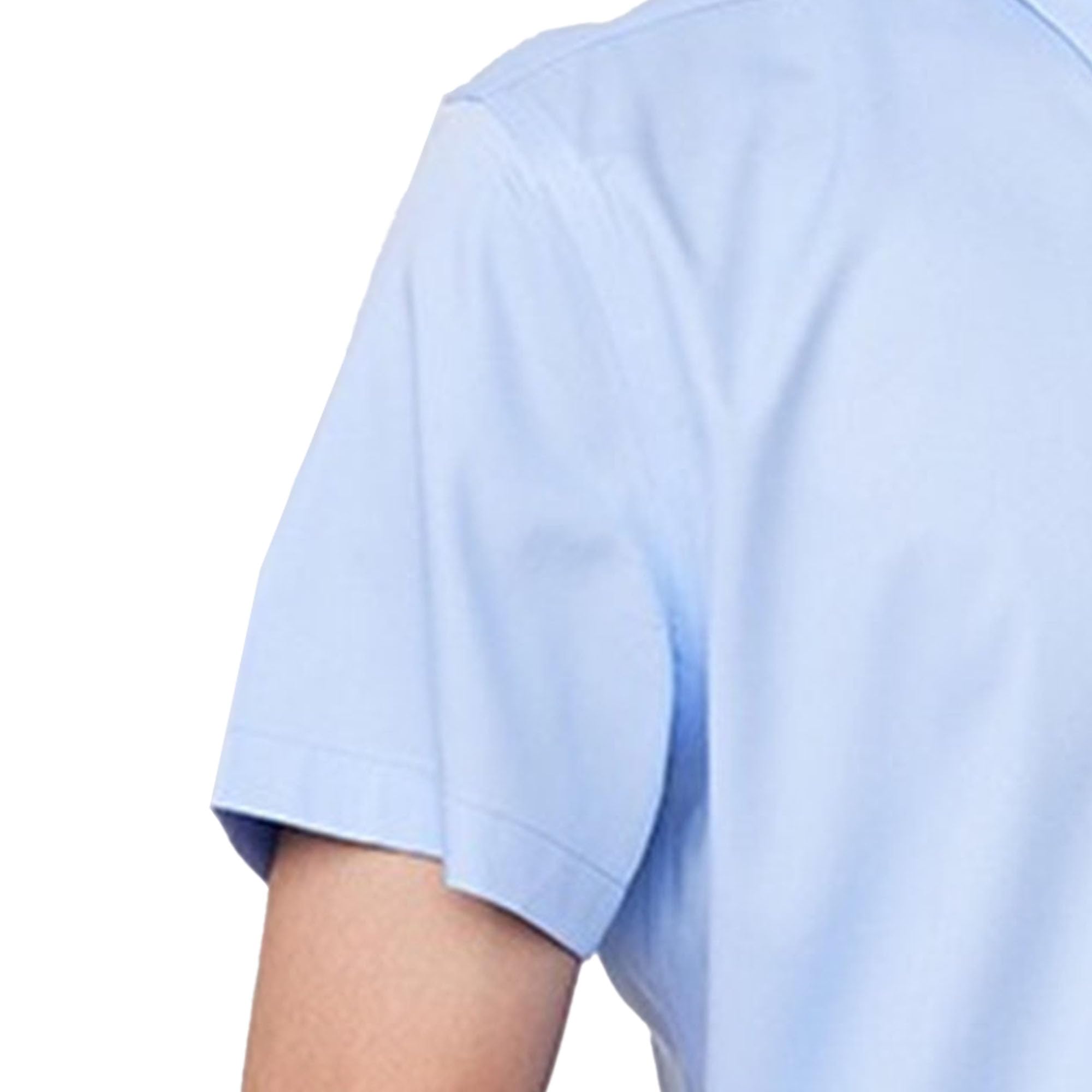 Premium Slim Fit Stretch Short Sleeve Dress Shirts for Men - Business Casual & Formal Button Down Shirt | Office Wear, Wedding Attire & Special Occasions