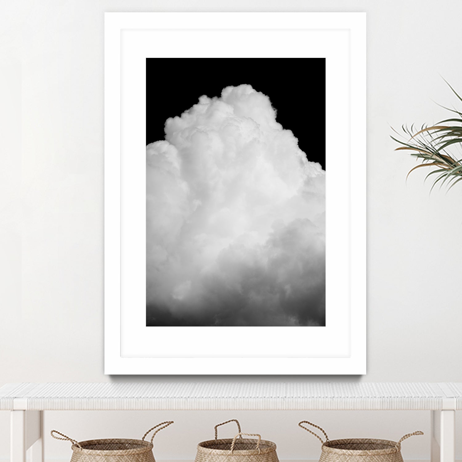 Black Clouds III - Premium Home Decor & Wall Art for Living Room, Bedroom, Office - Perfect for Modern & Minimalist Interior Design