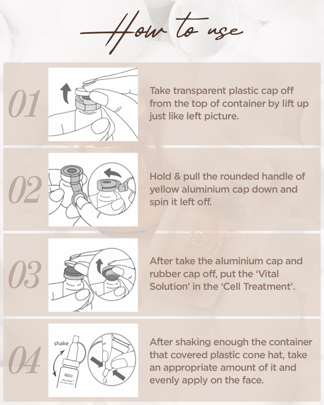 GD11 Premium Rx Cell Exosome Treatment – Anti-Aging Skin Regeneration Serum & Face Ampoule Set | Wrinkle Reduction, Elasticity Boost | 3 Pairs (0.1oz + 0.2 fl.oz) for Home Facial & Night Skincare Routine