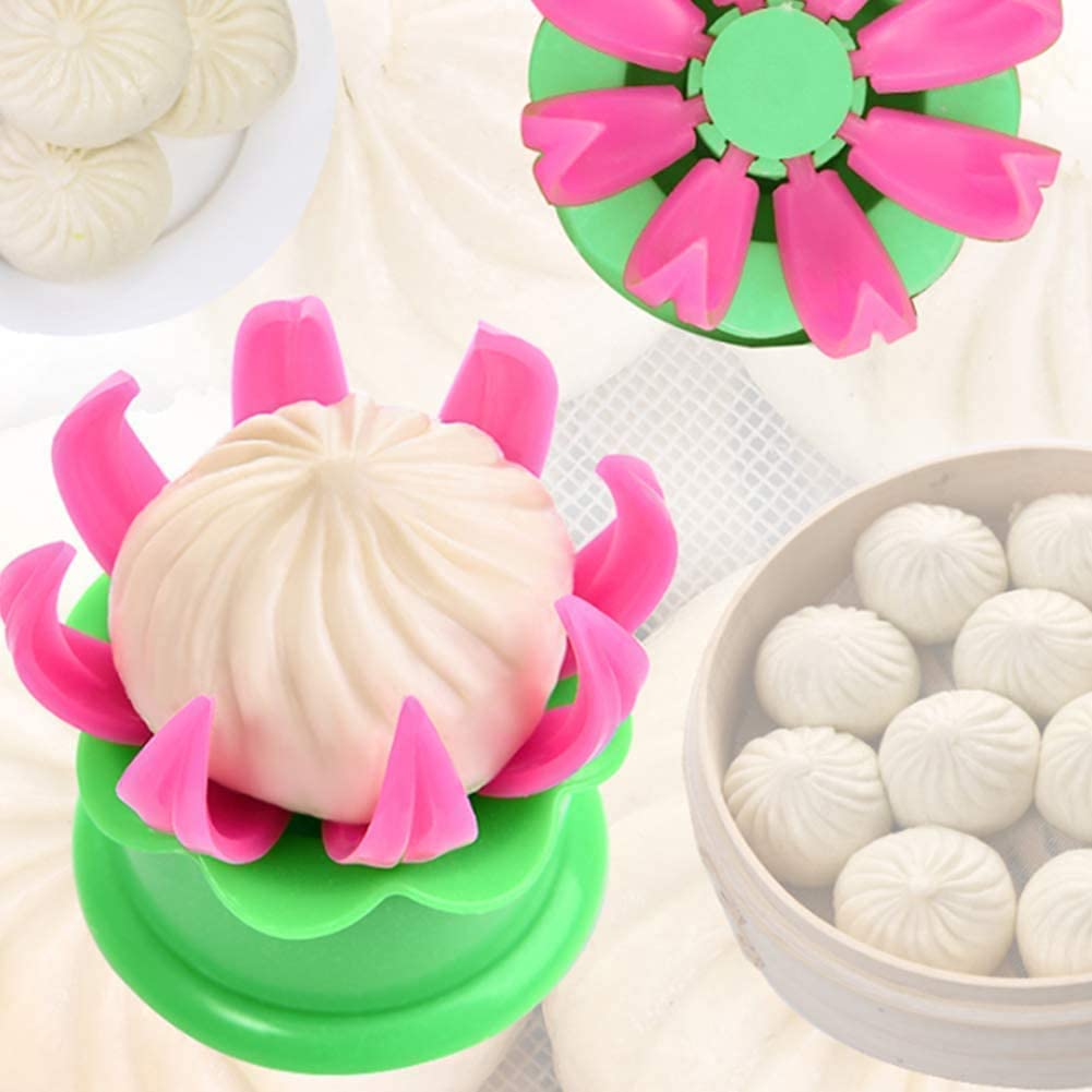Nobilea Fast Momos Dumpling Maker - Plastic Dough Press Mold for Homemade Momos | Perfect for Asian Cuisine, Party Snacks & Family Cooking